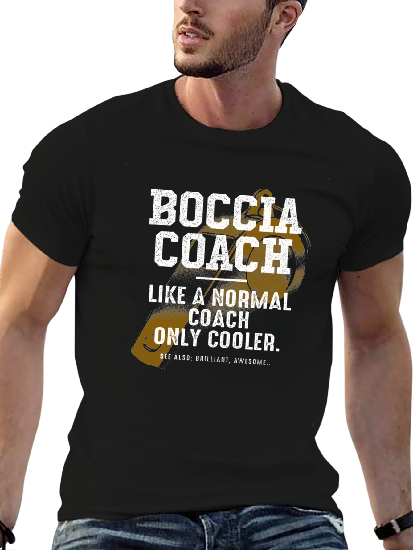 Boccia Coach T-Shirt - Cool Coach Apparel