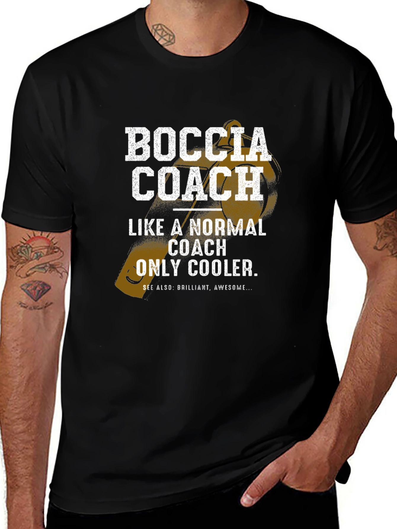 Boccia Coach T-Shirt - Cool Coach Apparel