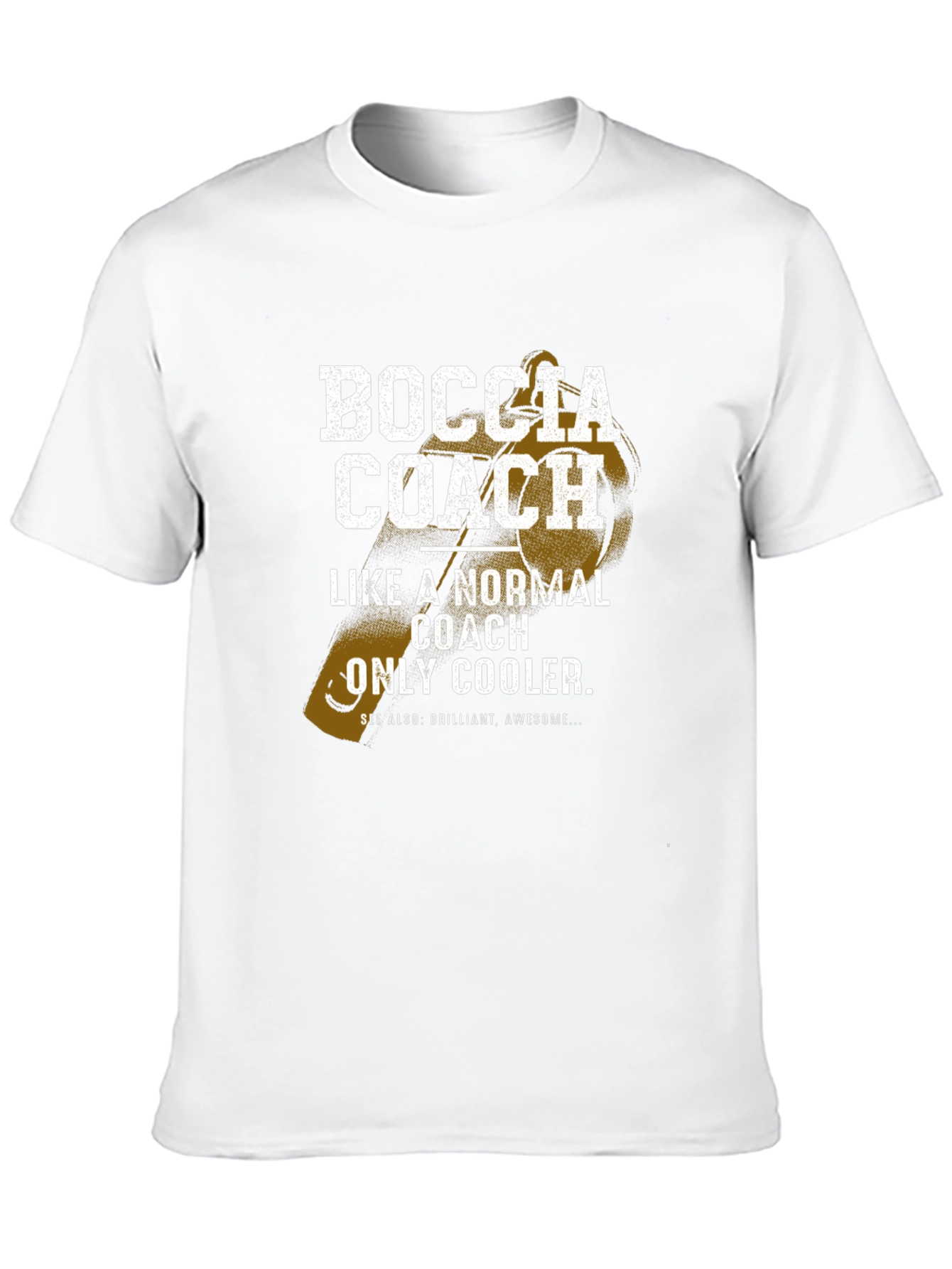 Boccia Coach T-Shirt - Cool Coach Apparel