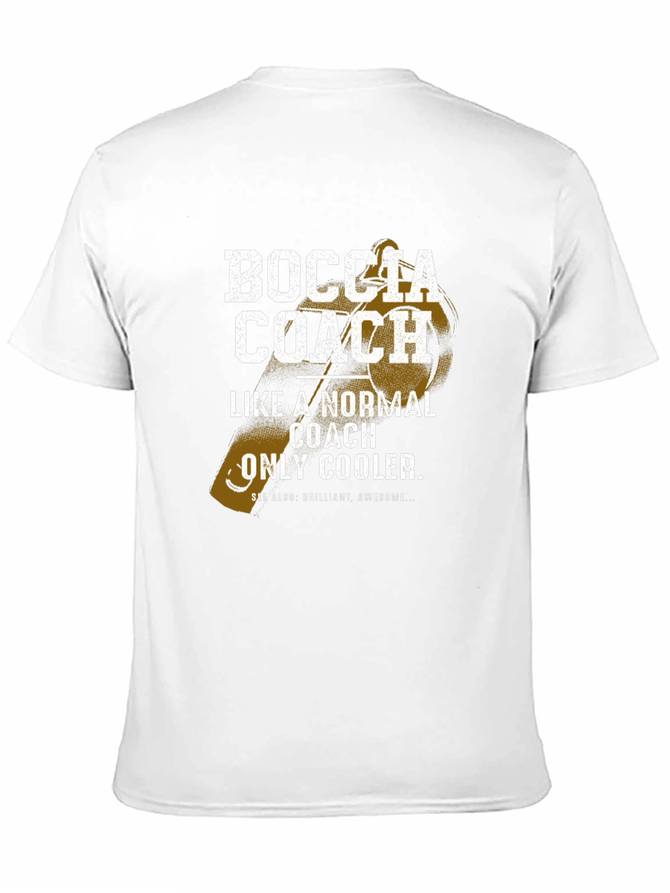 Boccia Coach T-Shirt - Cool Coach Apparel