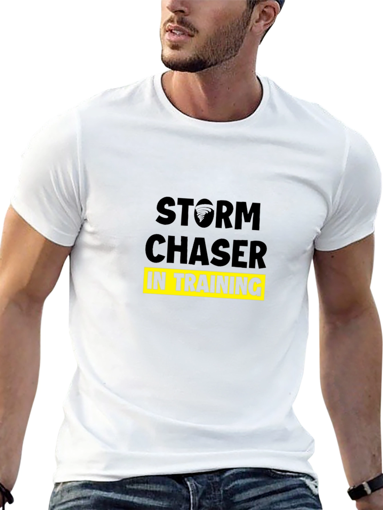 Storm Chaser in Training Graphic Tee - Black
