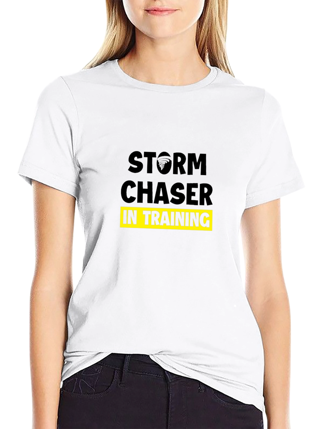 Storm Chaser in Training Graphic Tee - Black