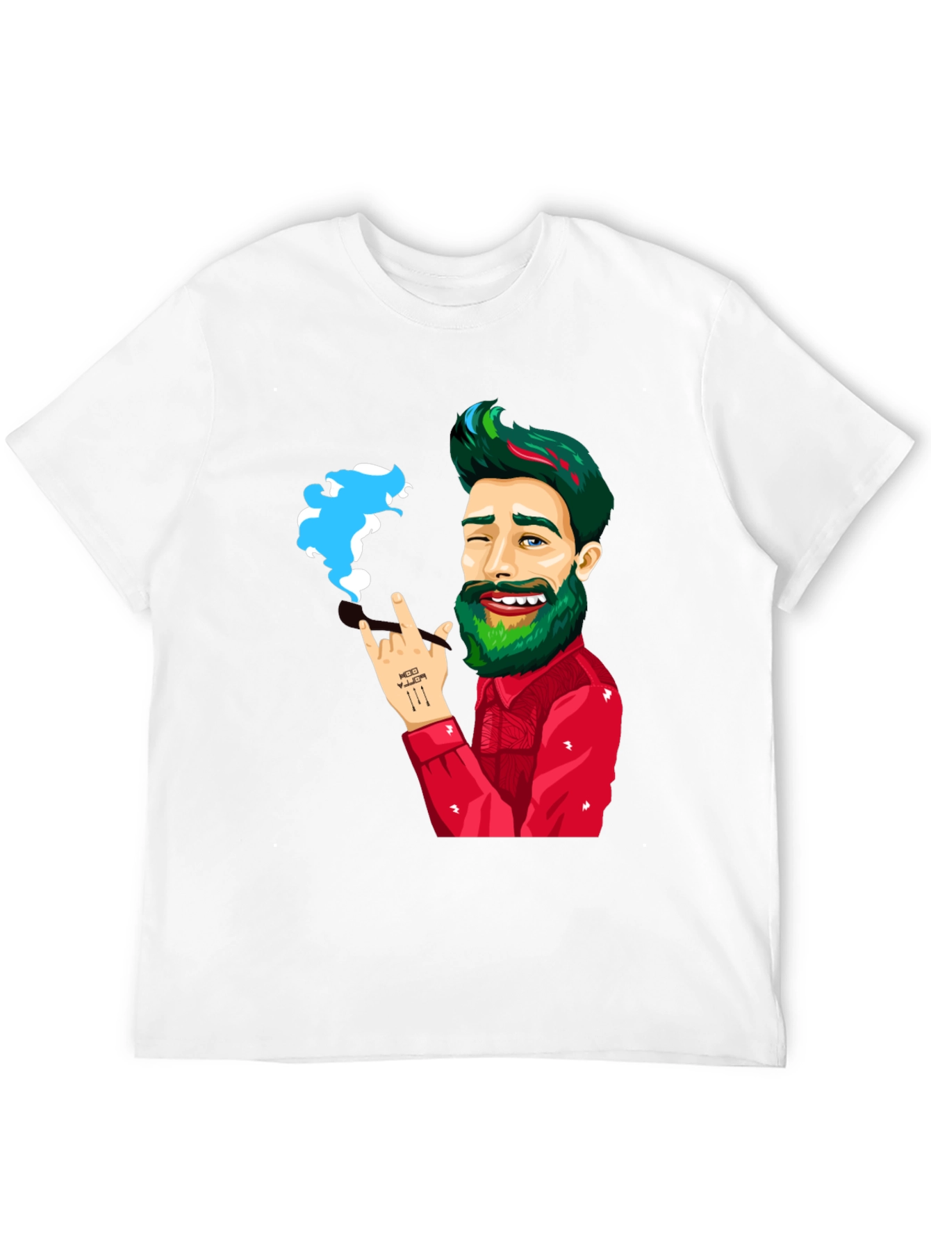 Cartoon Graphic Tee - Rock On!