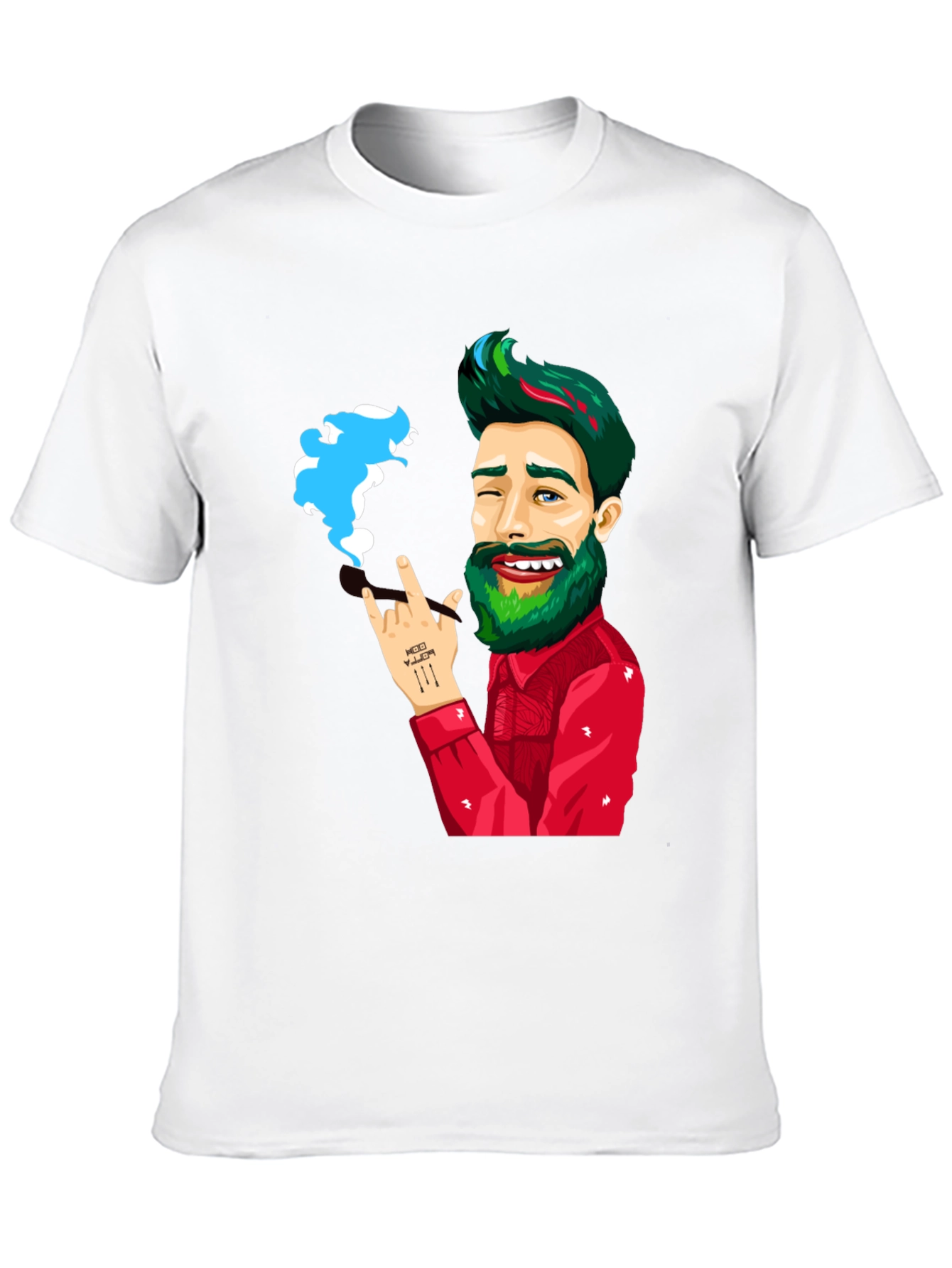 Cartoon Graphic Tee - Rock On!