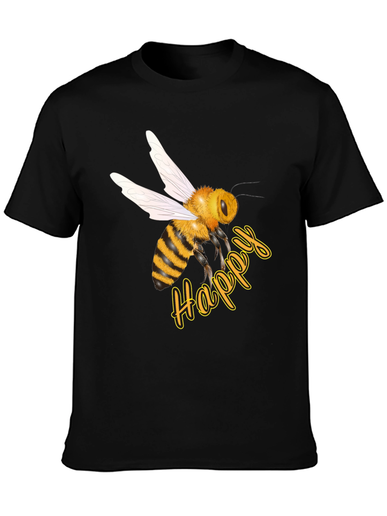 Happy Bee Graphic T-Shirt
