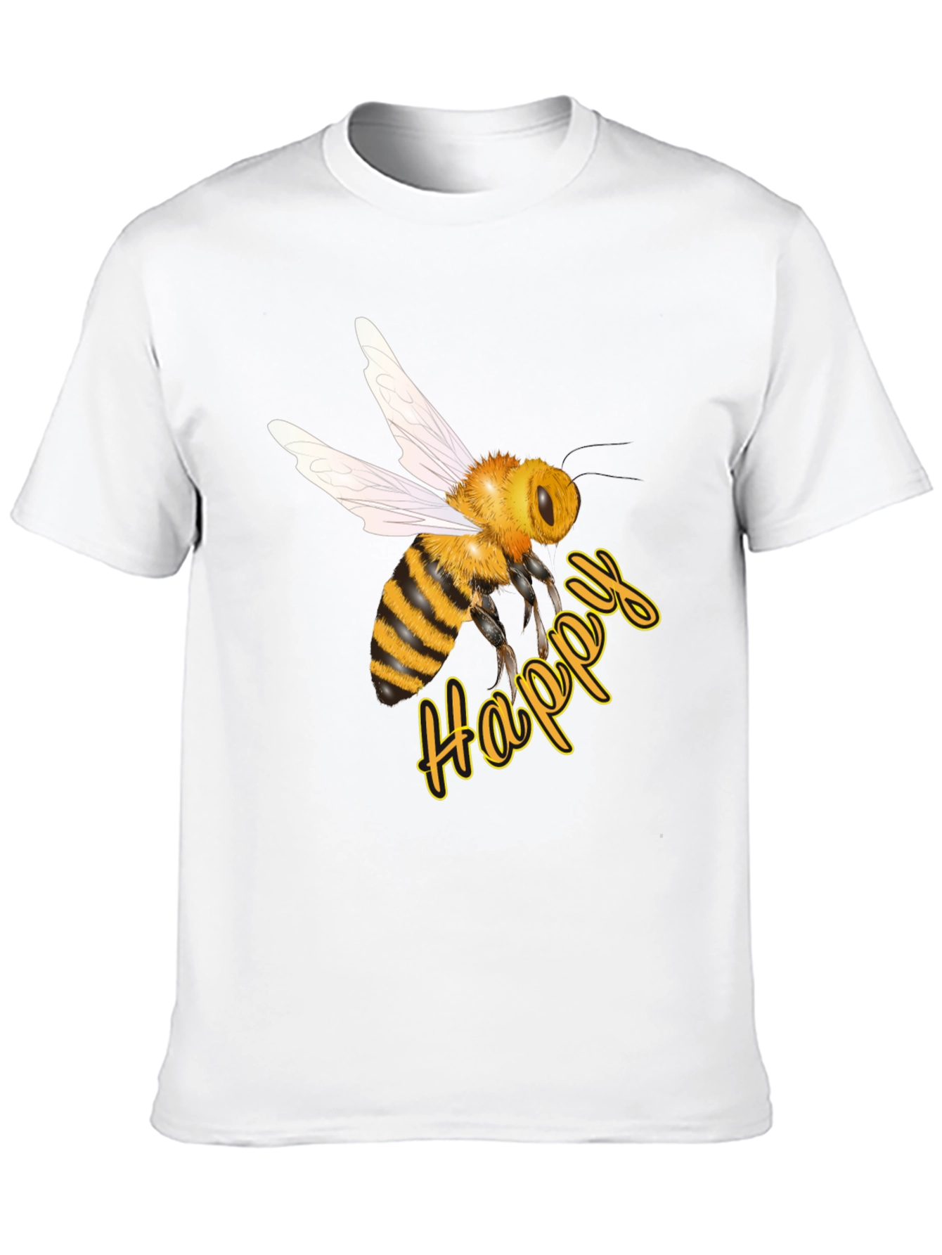 Happy Bee Graphic T-Shirt