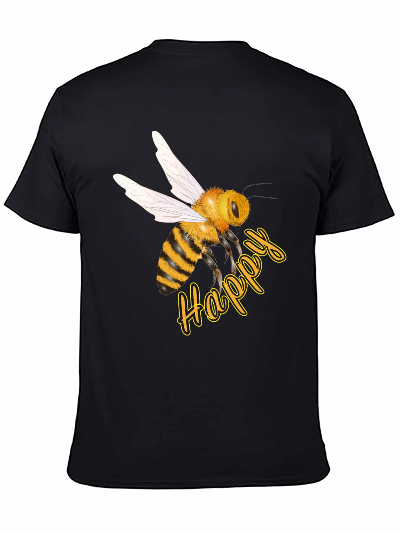 Happy Bee Graphic T-Shirt