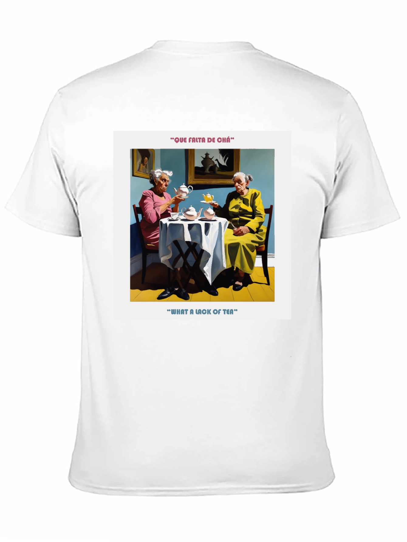 Quirky Lack of Tea Graphic T-Shirt