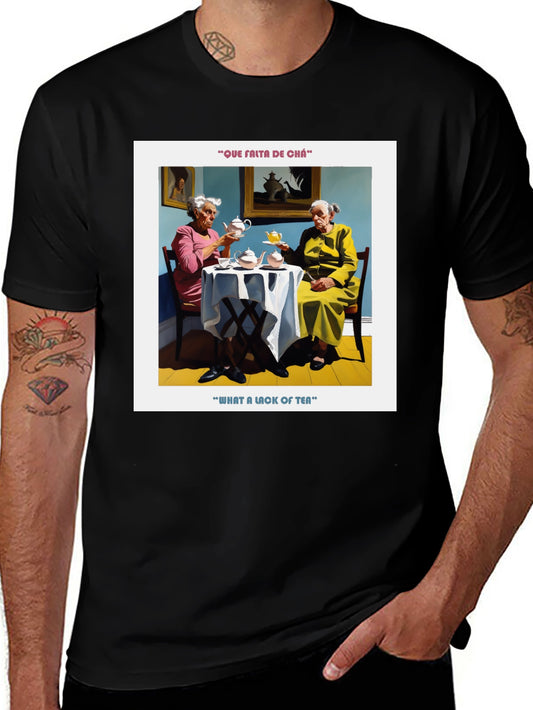 Quirky Lack of Tea Graphic T-Shirt