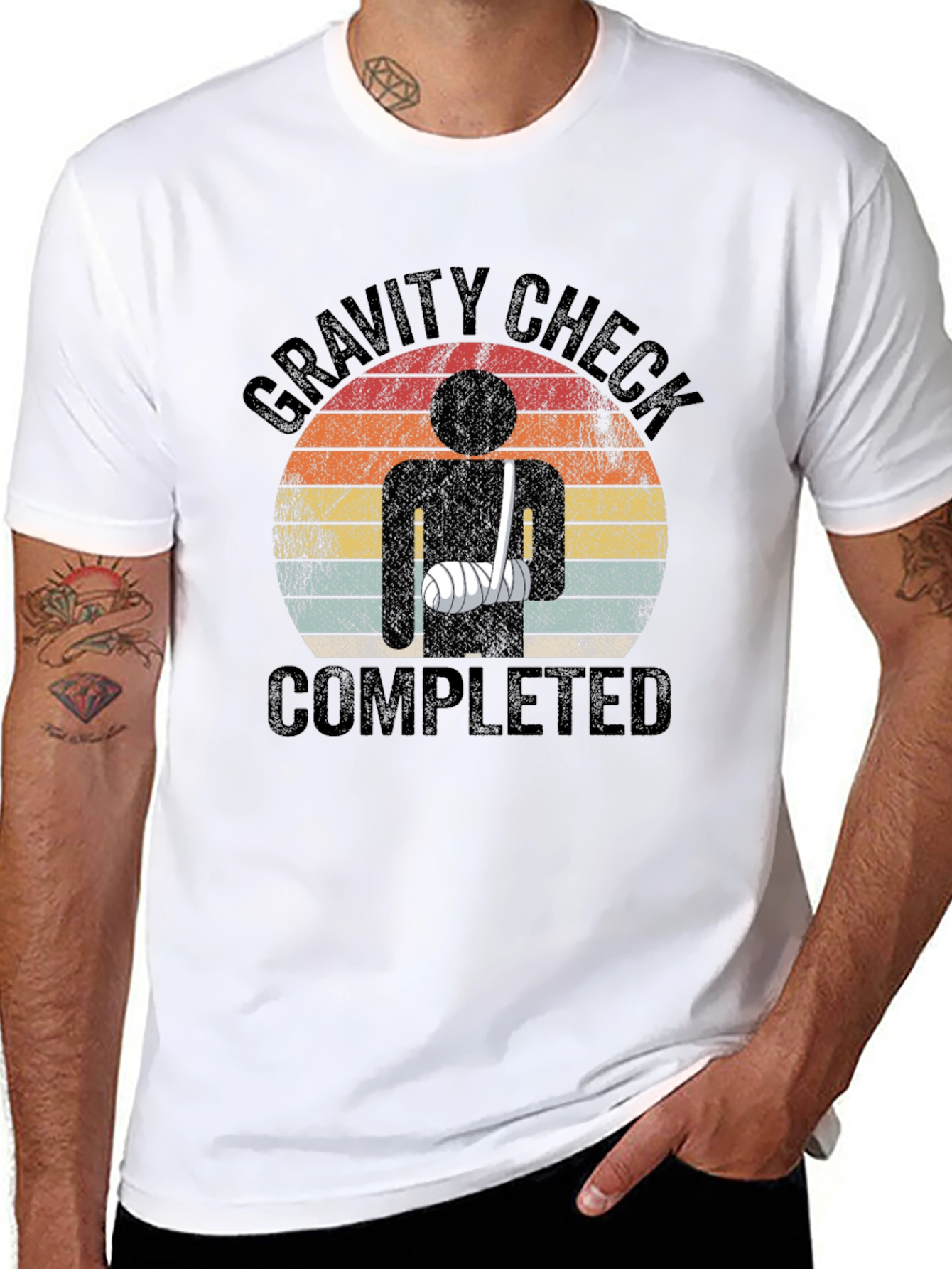 Gravity Check Completed T-Shirt