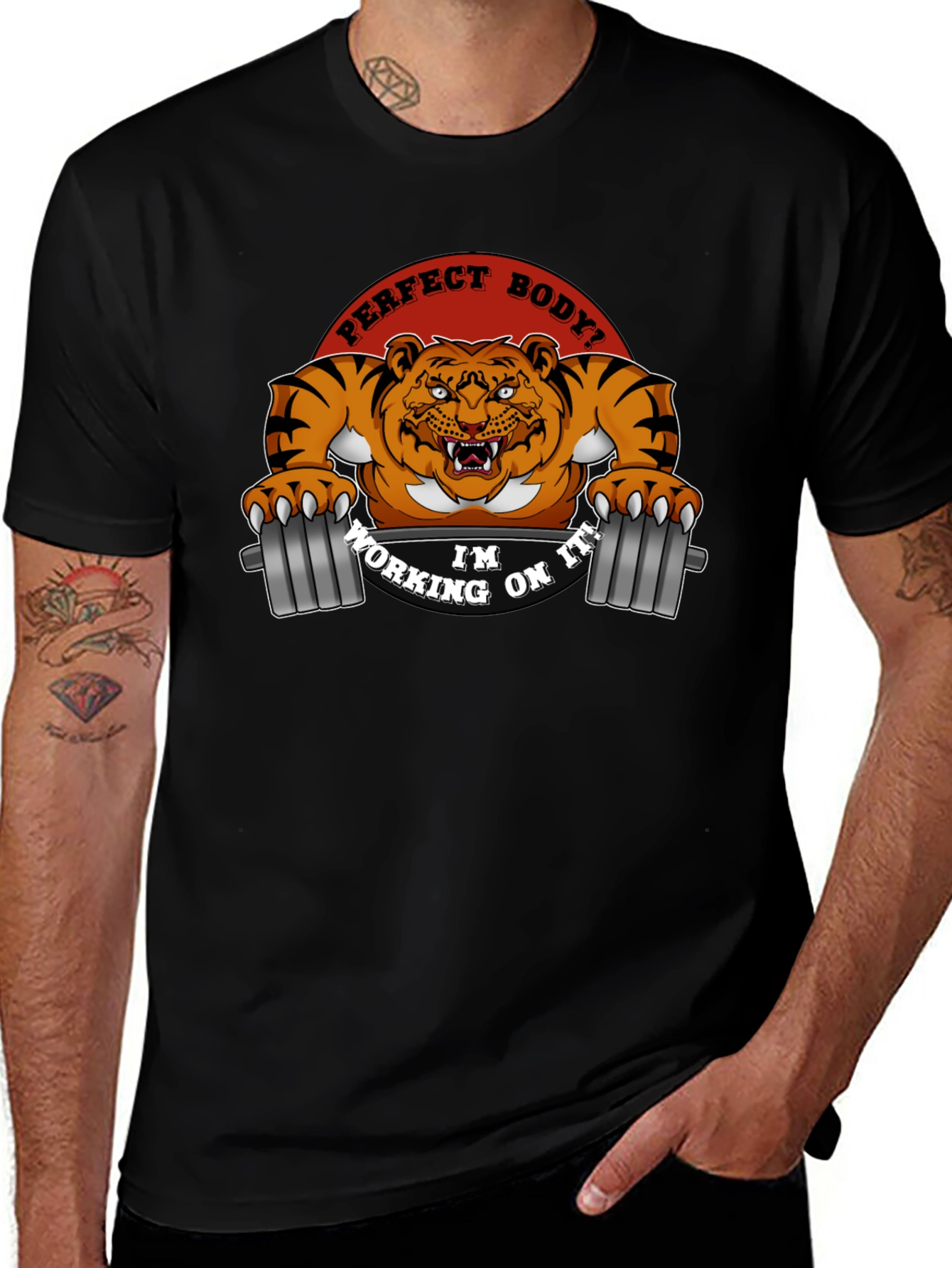 Perfect Body? Tiger Gym T-Shirt