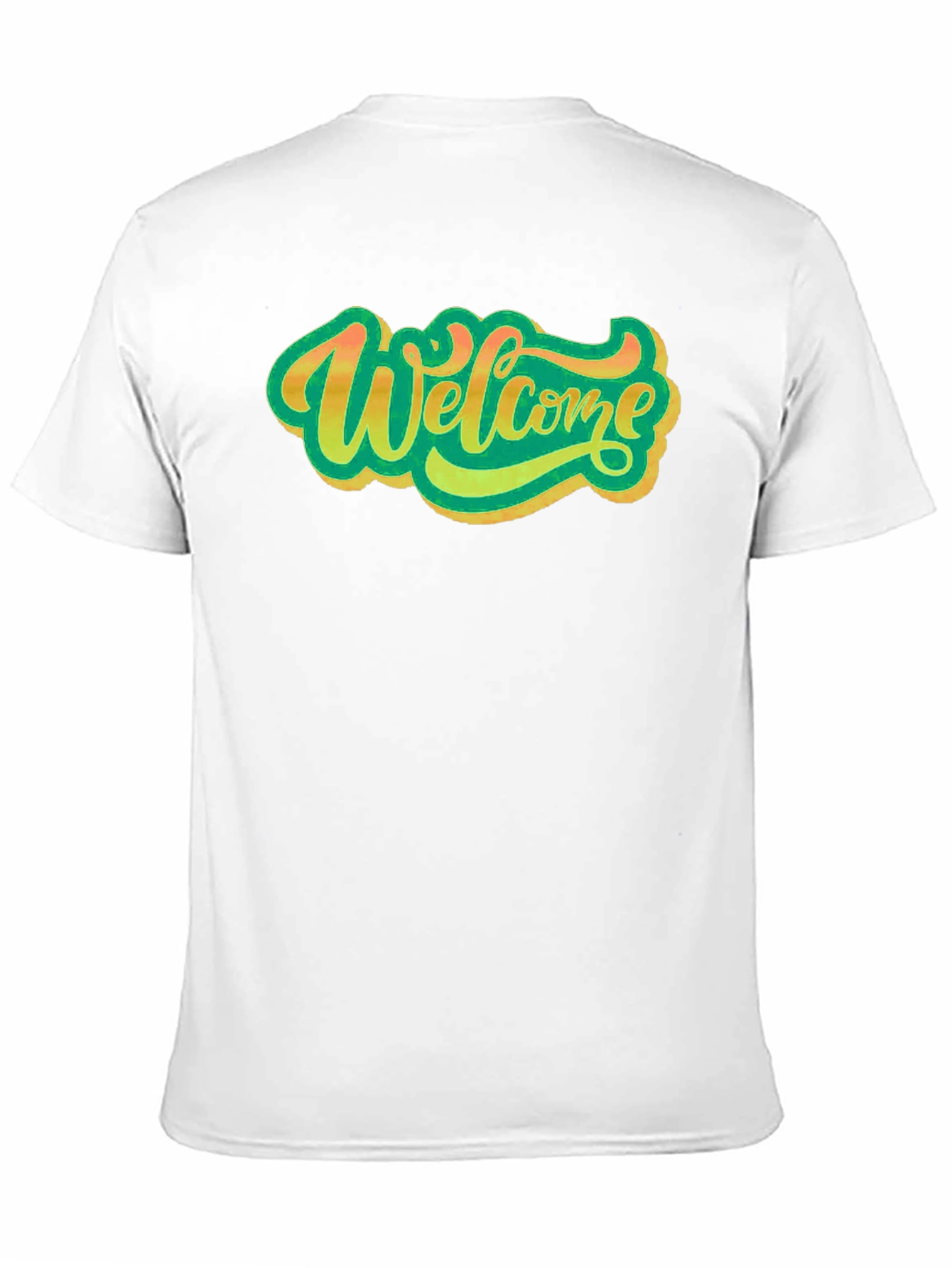 Welcome Graphic Black T-Shirt