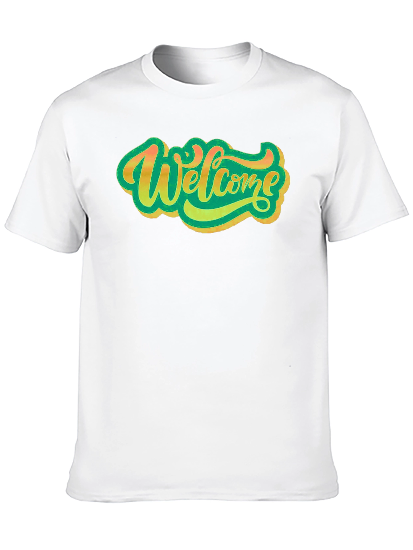 Welcome Graphic Black T-Shirt