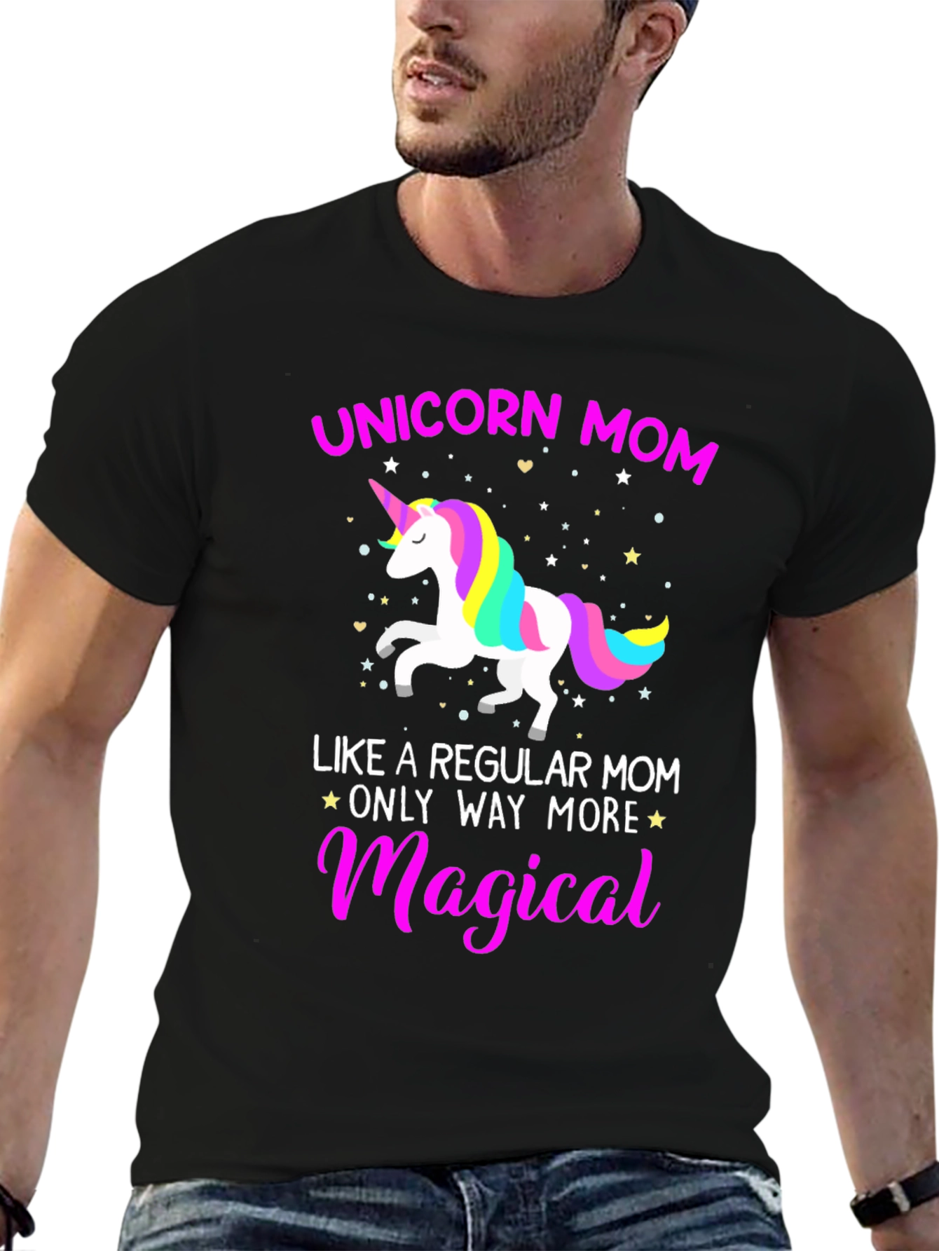 Unicorn Mom Magical Graphic Tee