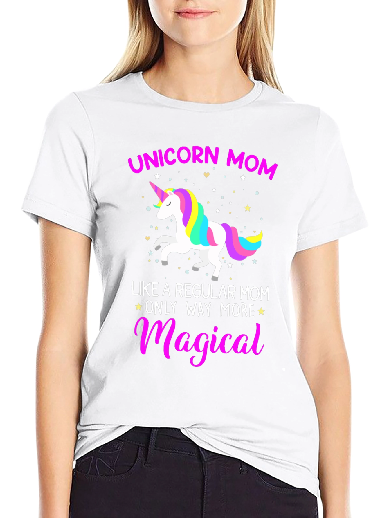 Unicorn Mom Magical Graphic Tee