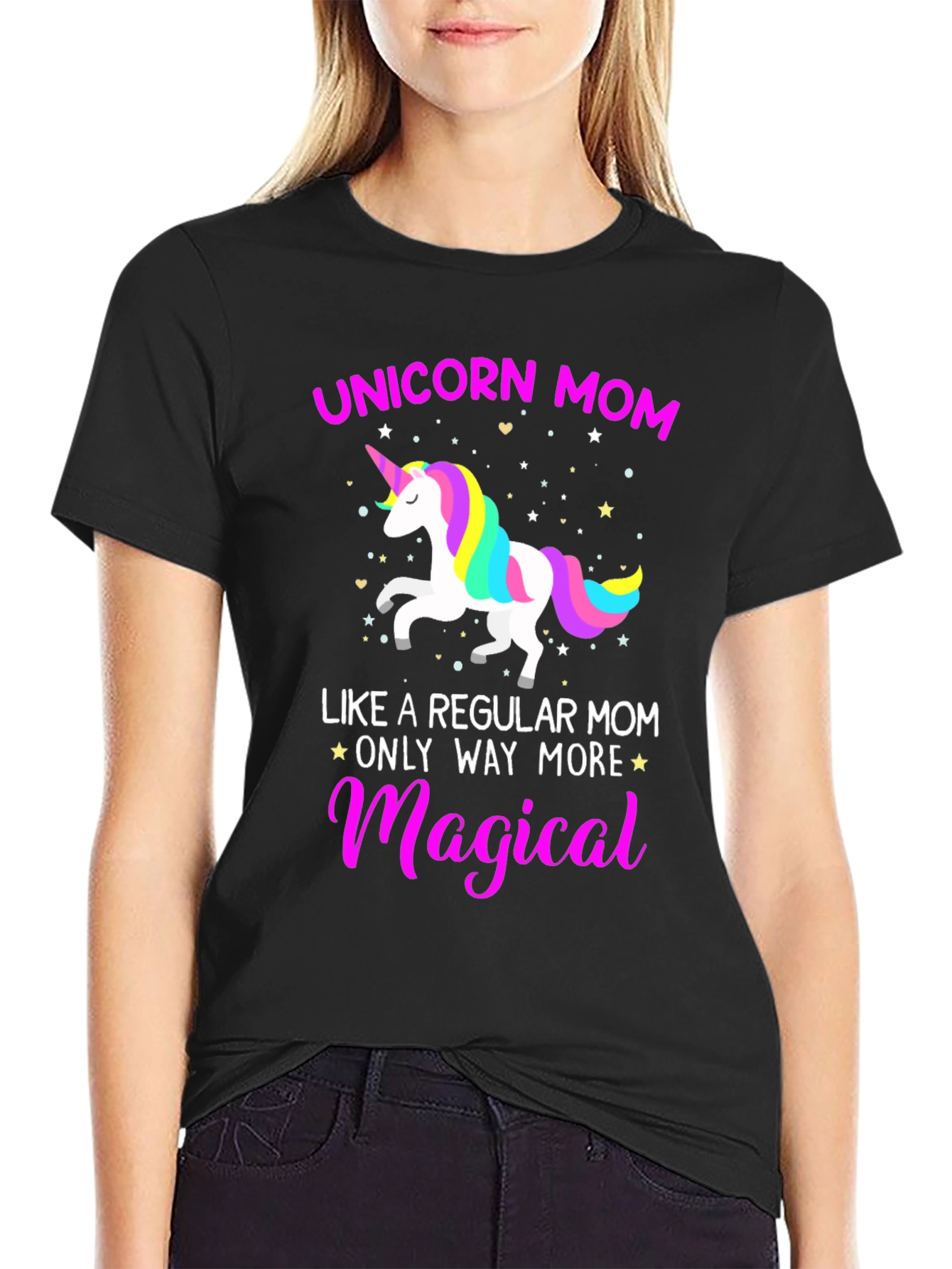Unicorn Mom Magical Graphic Tee