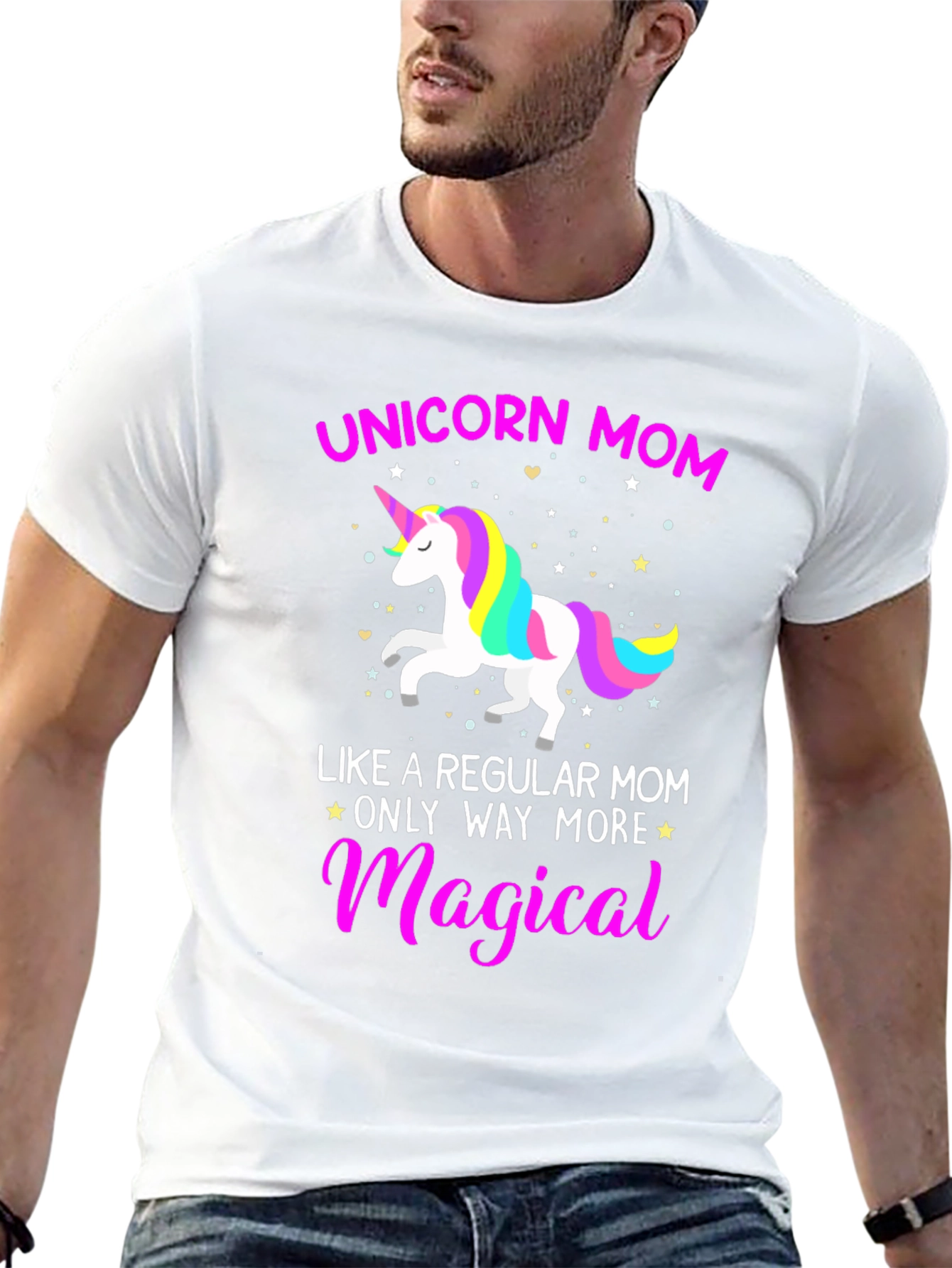 Unicorn Mom Magical Graphic Tee
