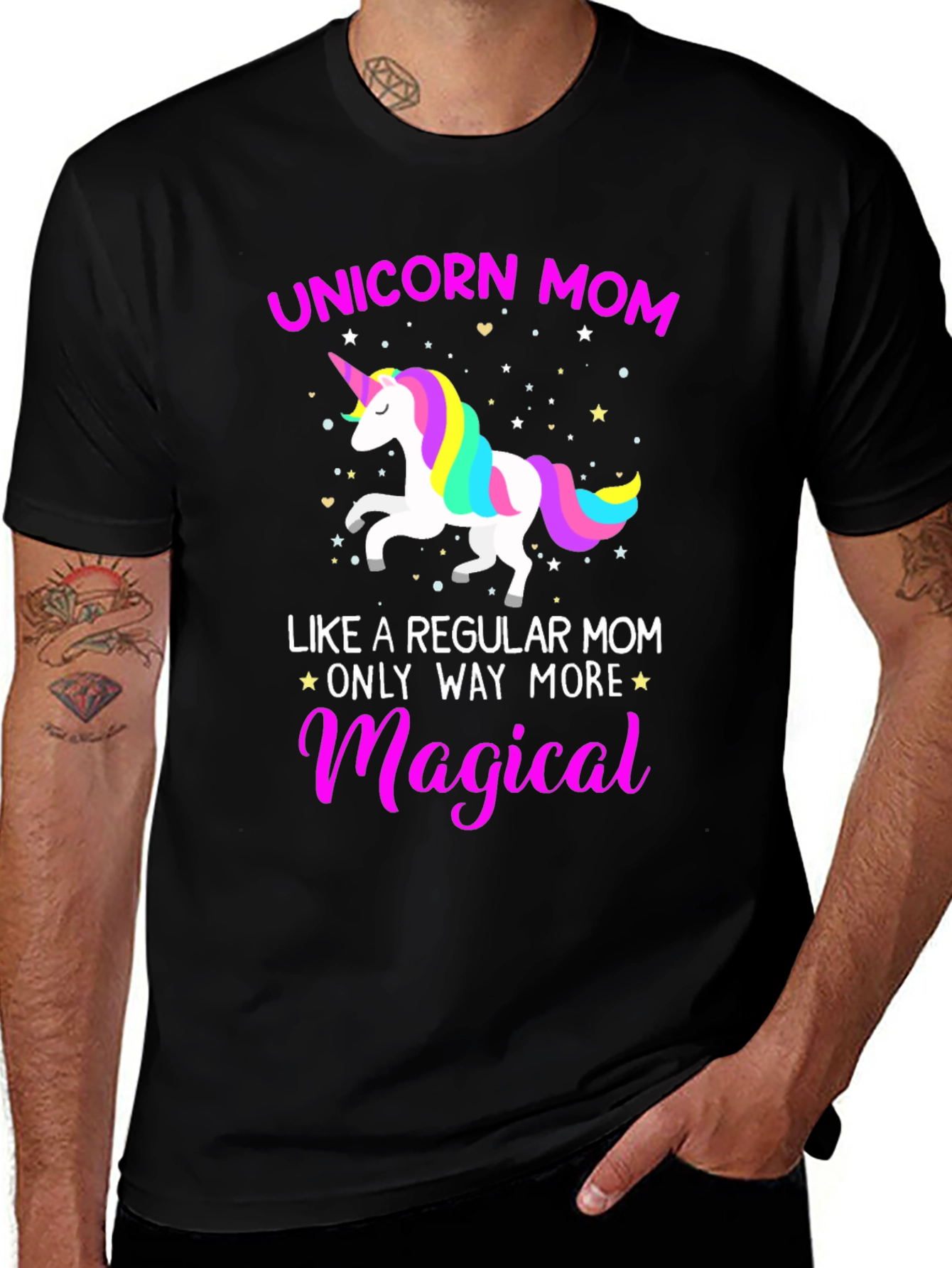 Unicorn Mom Magical Graphic Tee