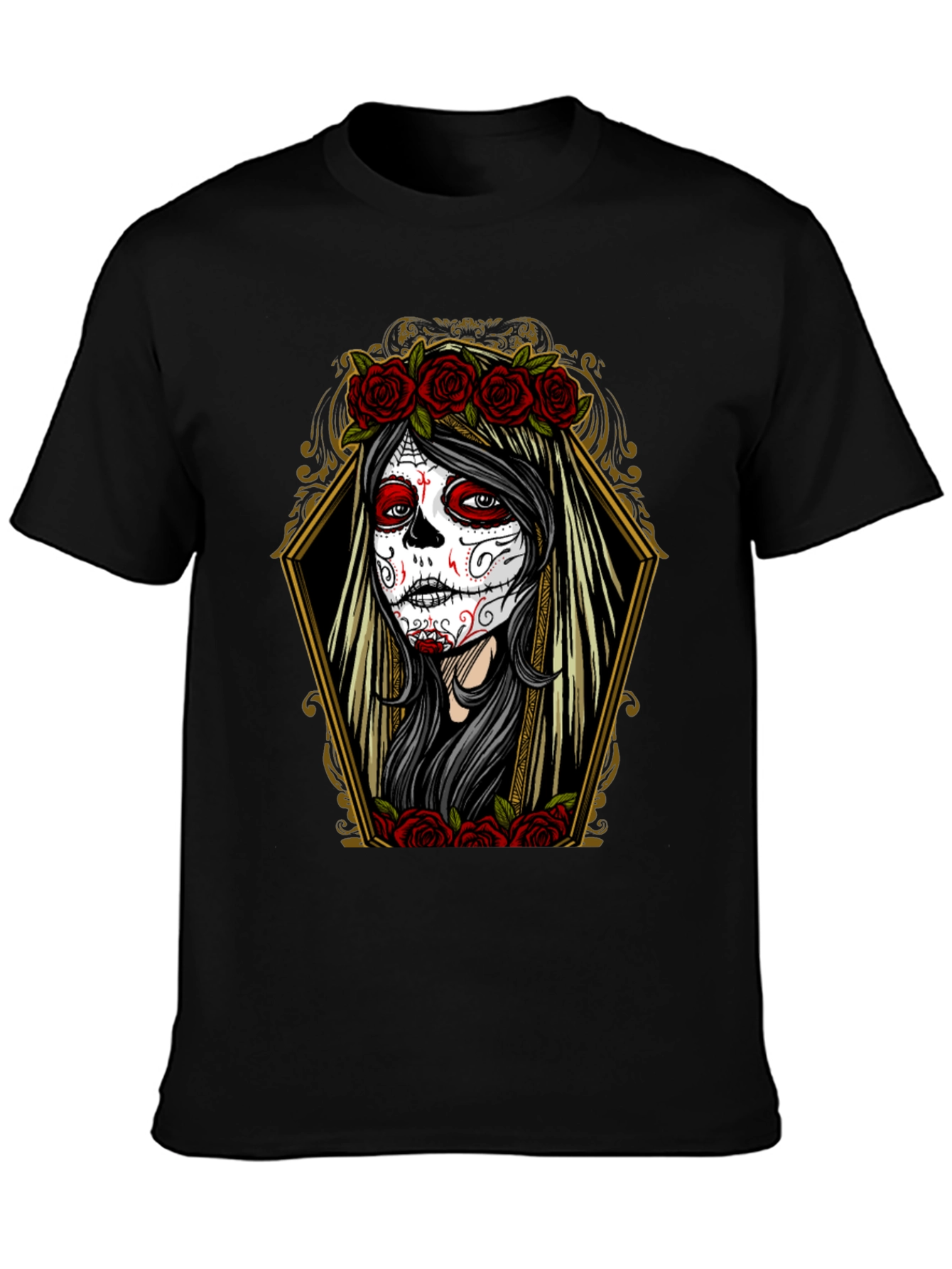 Day of the Dead Sugar Skull T-Shirt