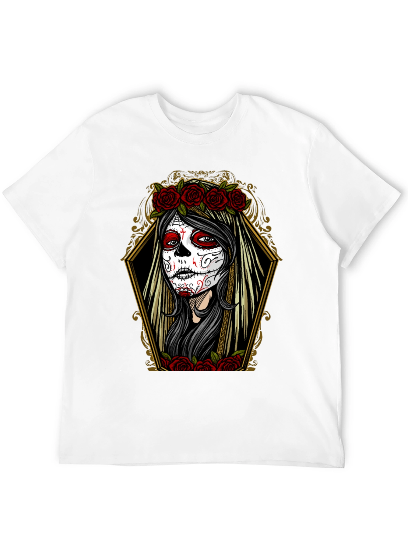 Day of the Dead Sugar Skull T-Shirt
