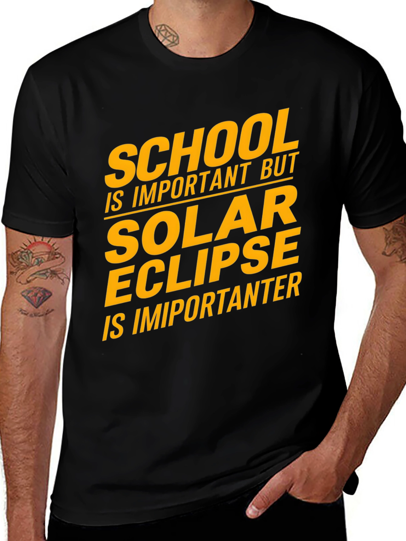 Solar Eclipse T-Shirt - Importantanter