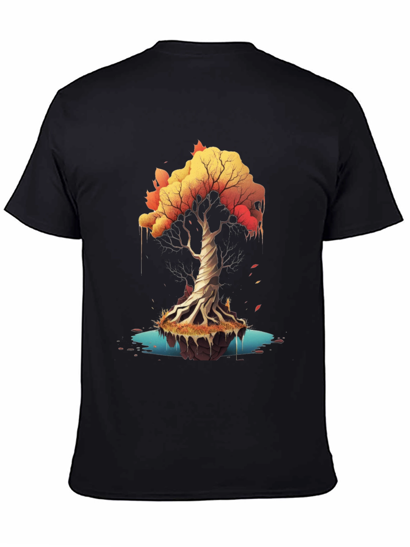 Autumn Tree Graphic Tee - Nature Inspired Style