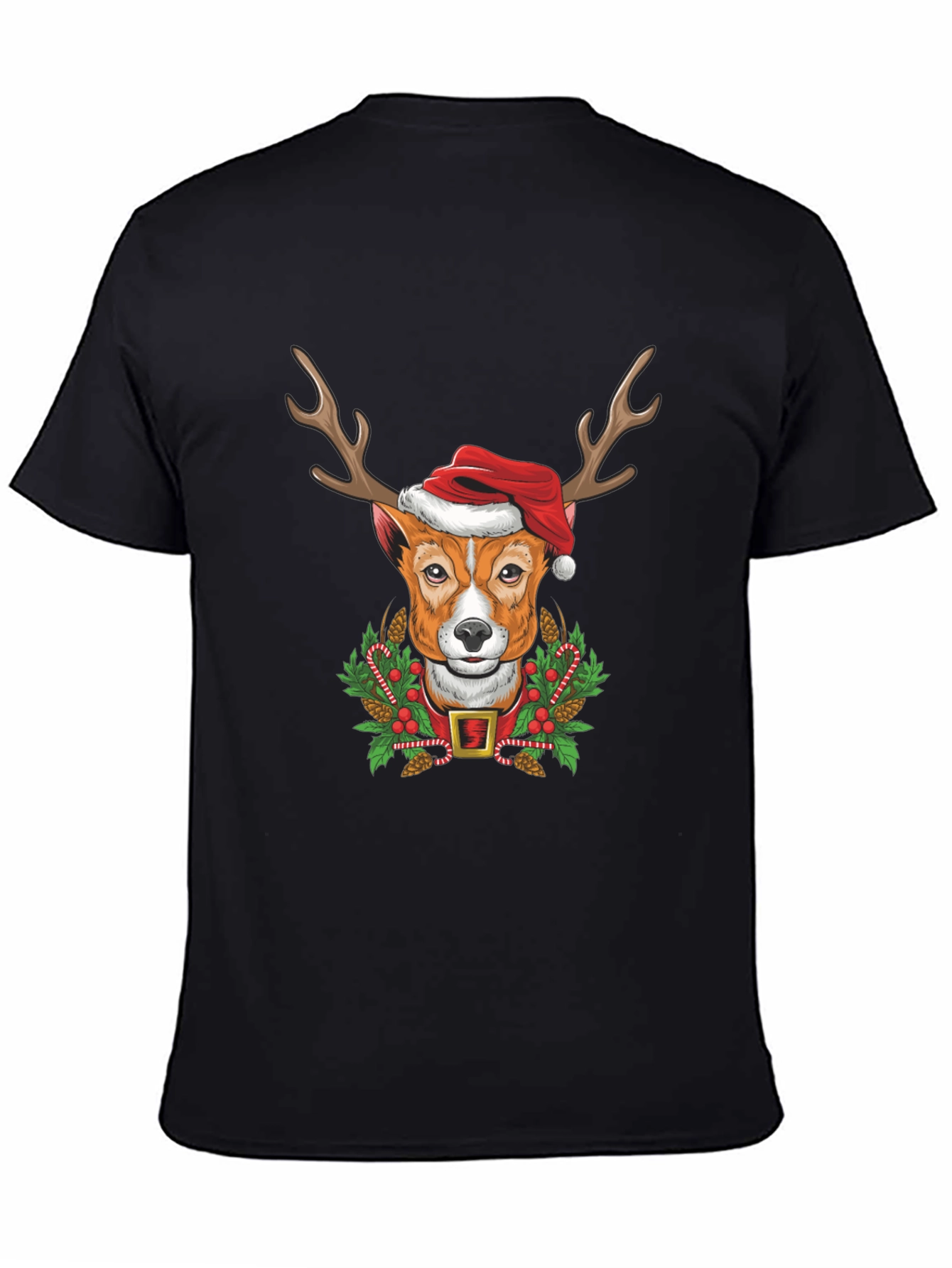 Dog Reindeer Christmas T-Shirt