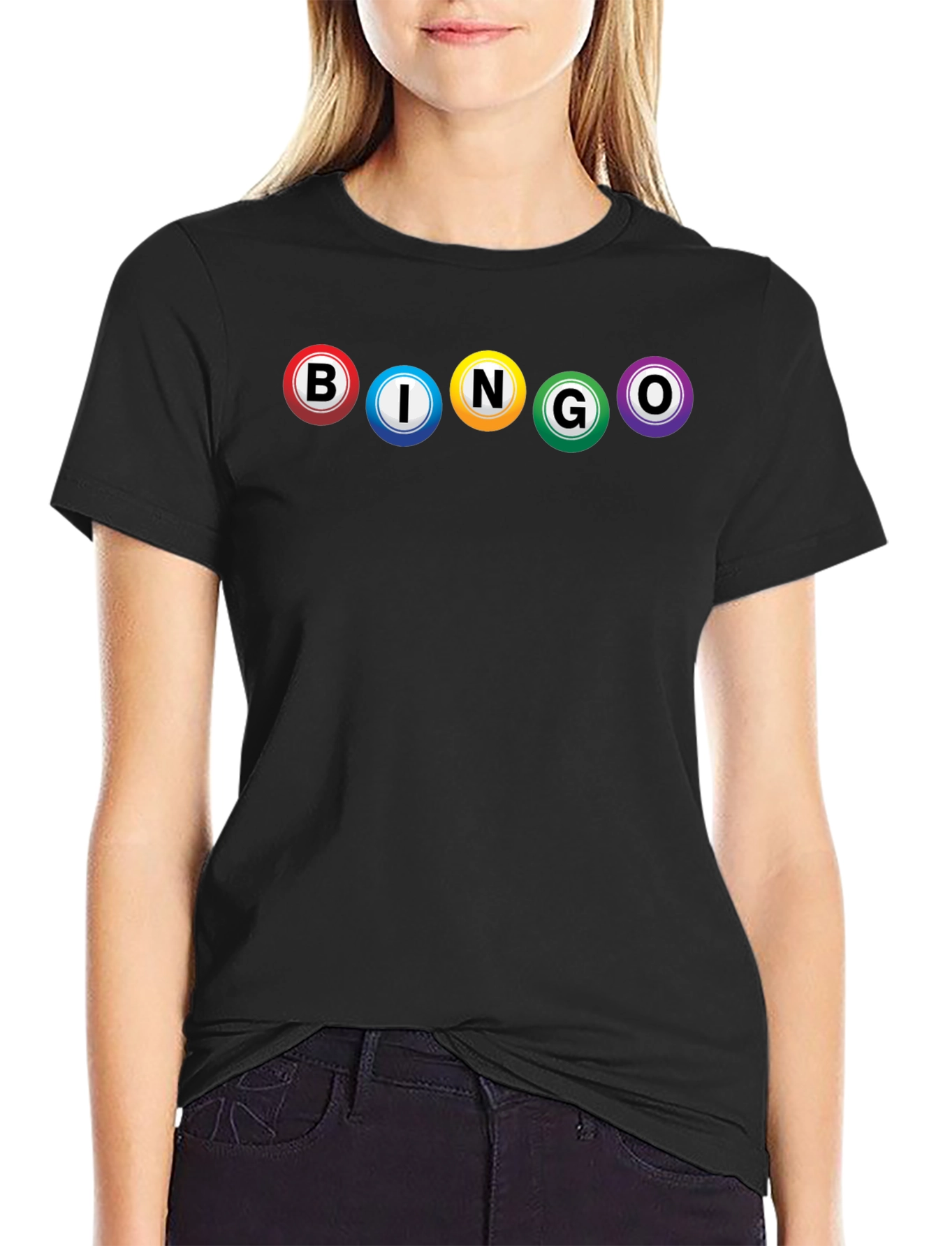 Bingo Balls Graphic Tee - Lucky Numbers T-Shirt