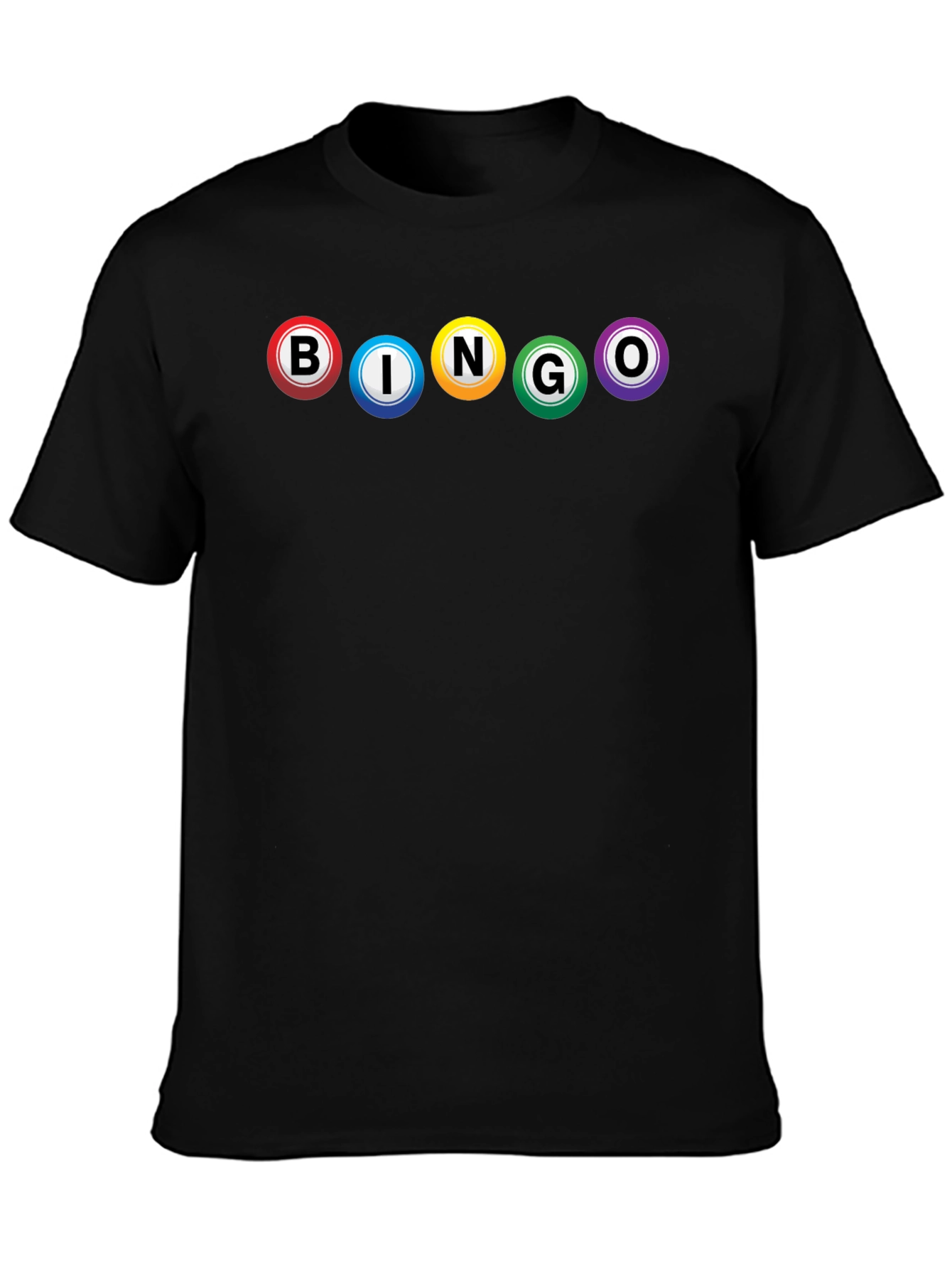 Bingo Balls Graphic Tee - Lucky Numbers T-Shirt