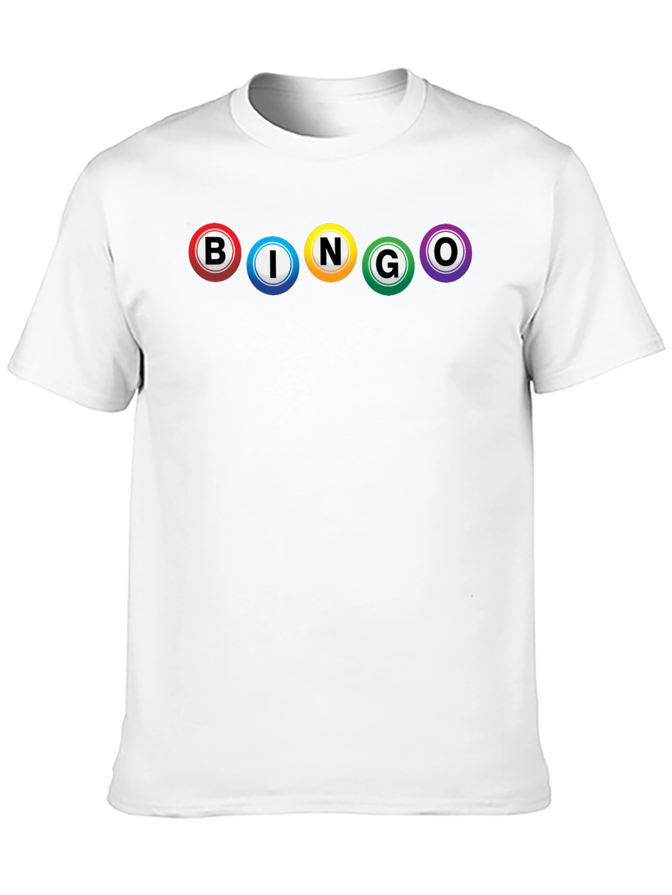 Bingo Balls Graphic Tee - Lucky Numbers T-Shirt