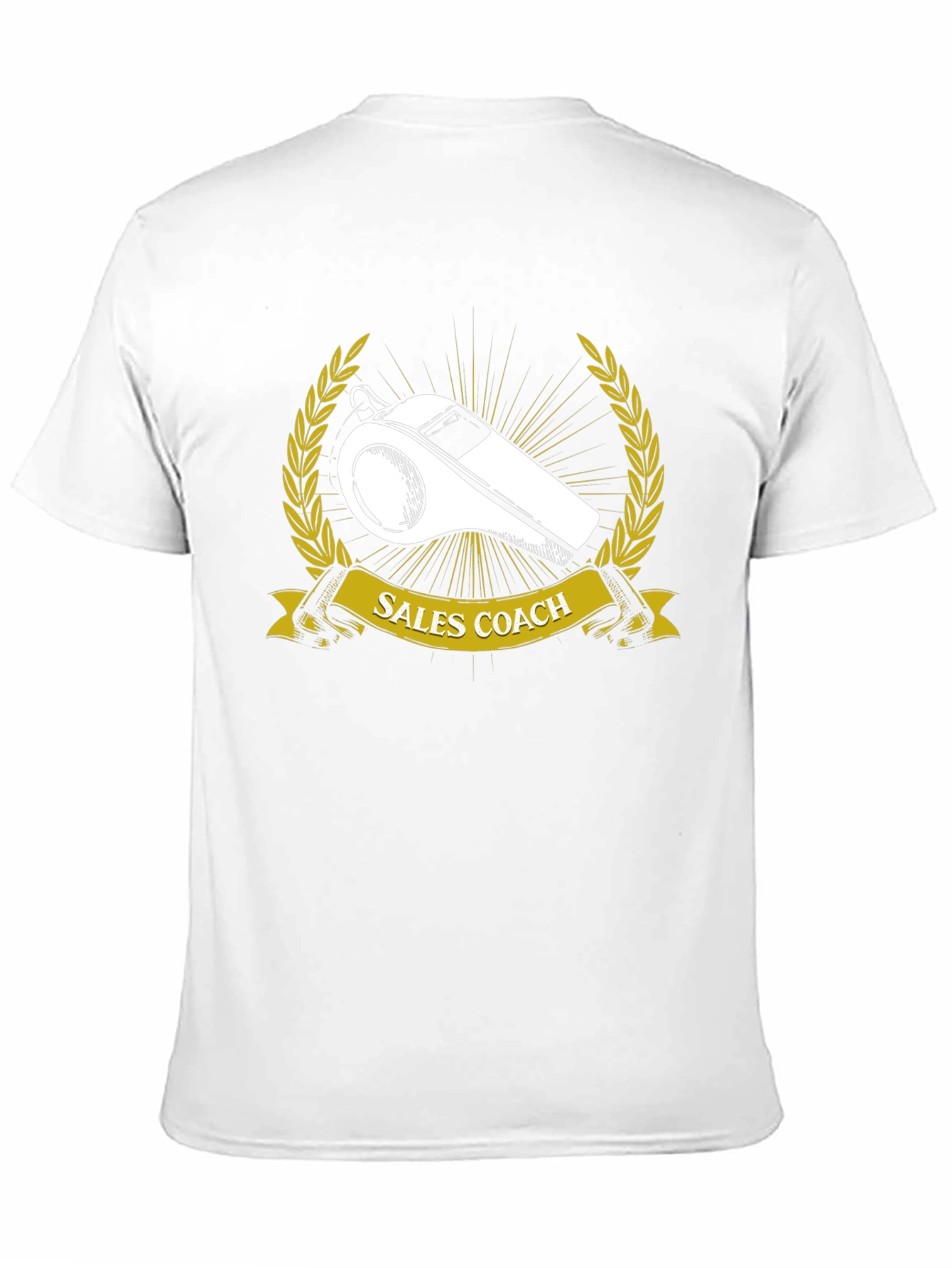 Sales Coach Whistle Graphic T-Shirt
