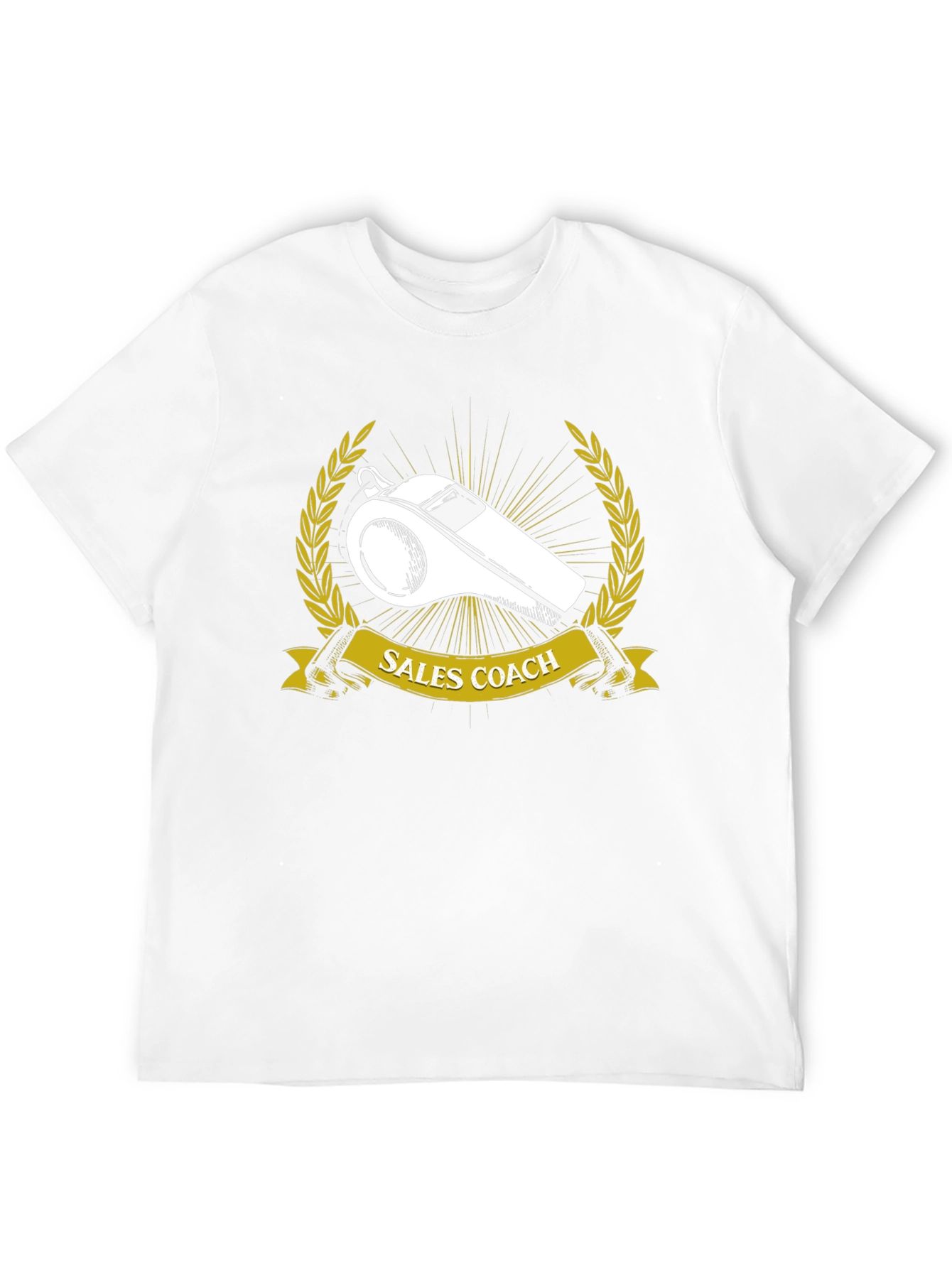Sales Coach Whistle Graphic T-Shirt
