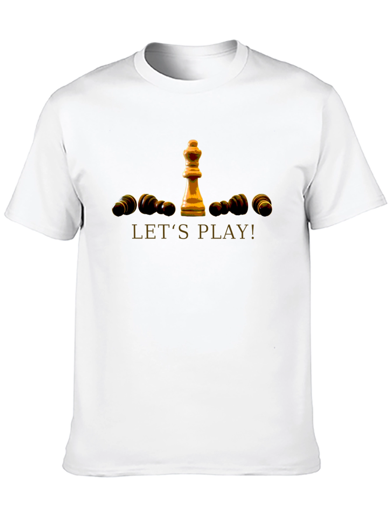 Chess King T-Shirt - Lets Play!