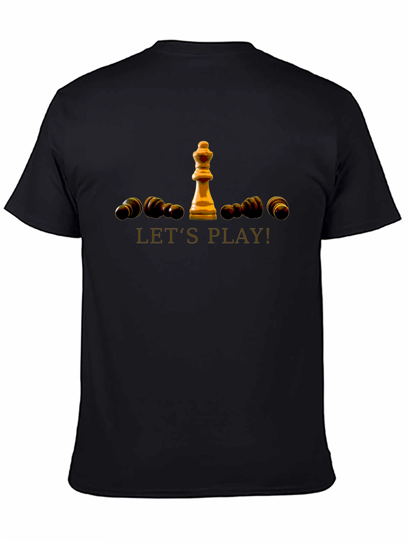 Chess King T-Shirt - Lets Play!