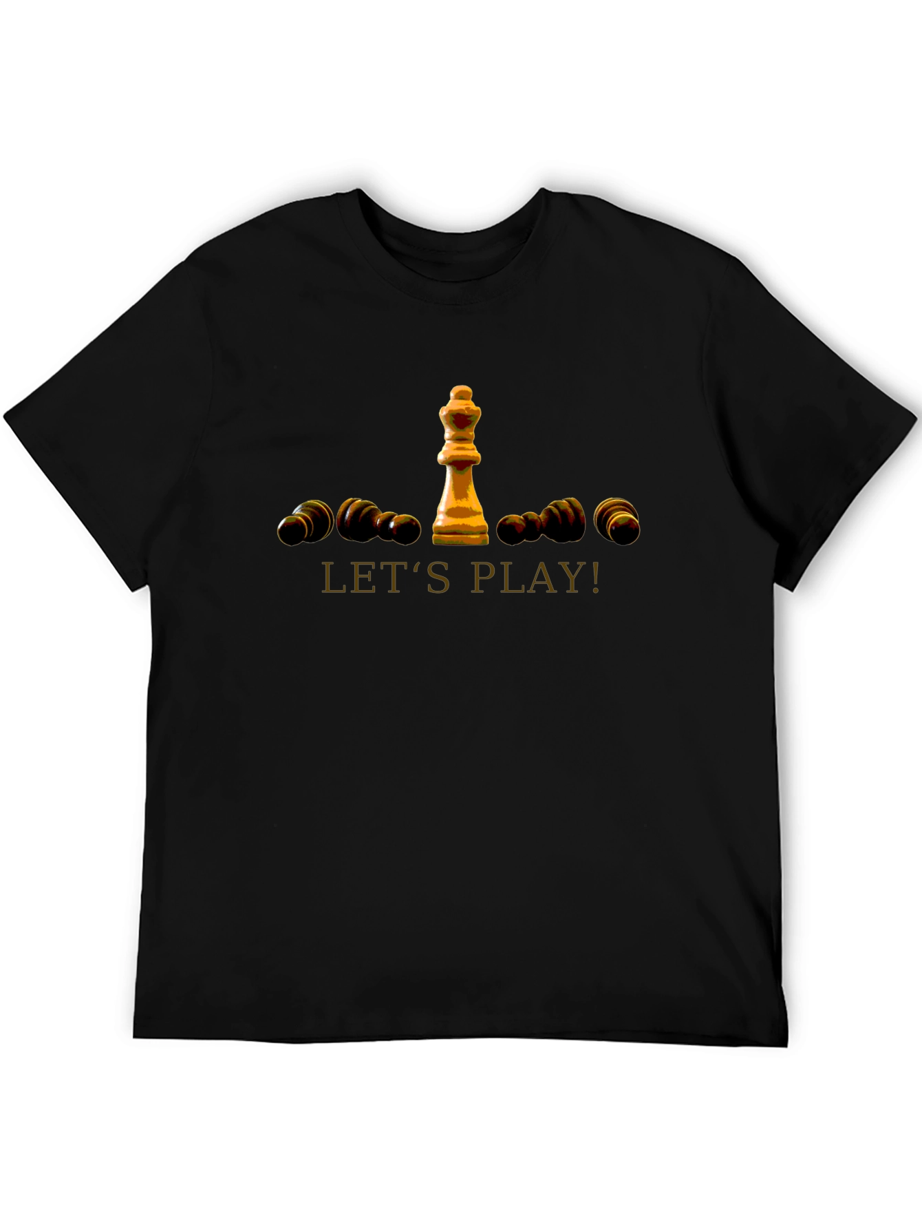 Chess King T-Shirt - Lets Play!
