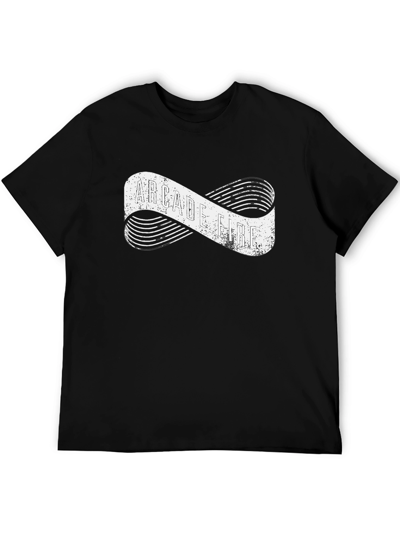 Arcade Fire Band T-Shirt - Infinity Symbol Graphic Tee