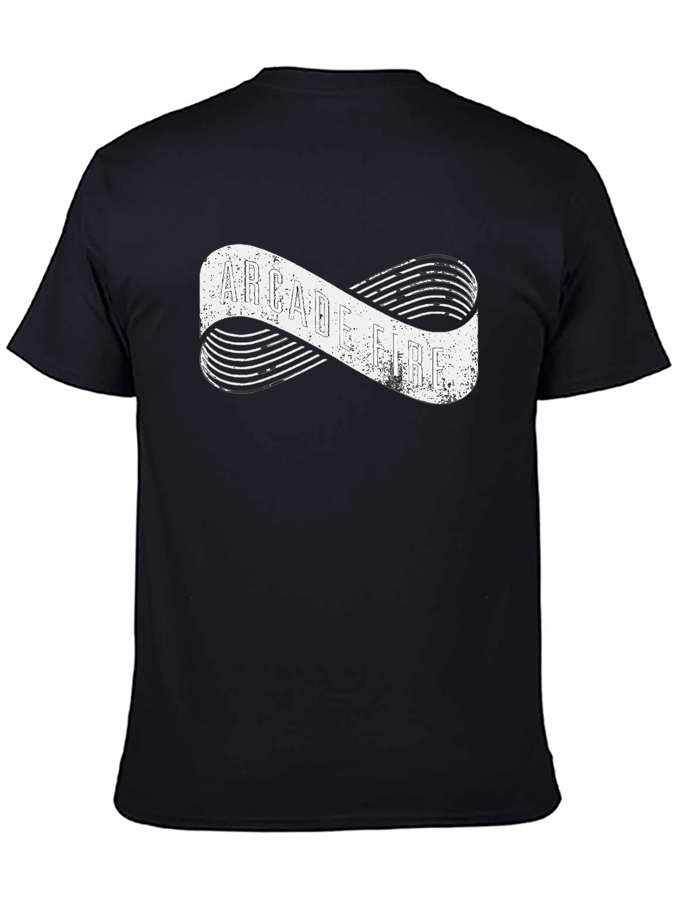 Arcade Fire Band T-Shirt - Infinity Symbol Graphic Tee