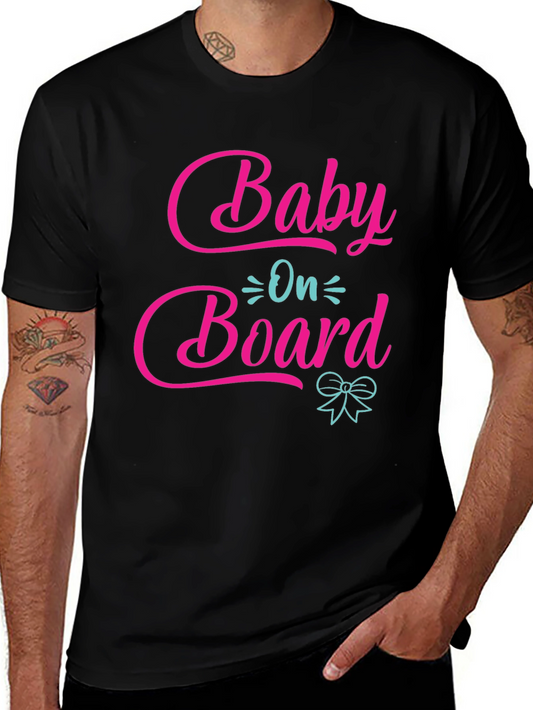 Baby On Board Tee - Pregnancy Announcement Shirt