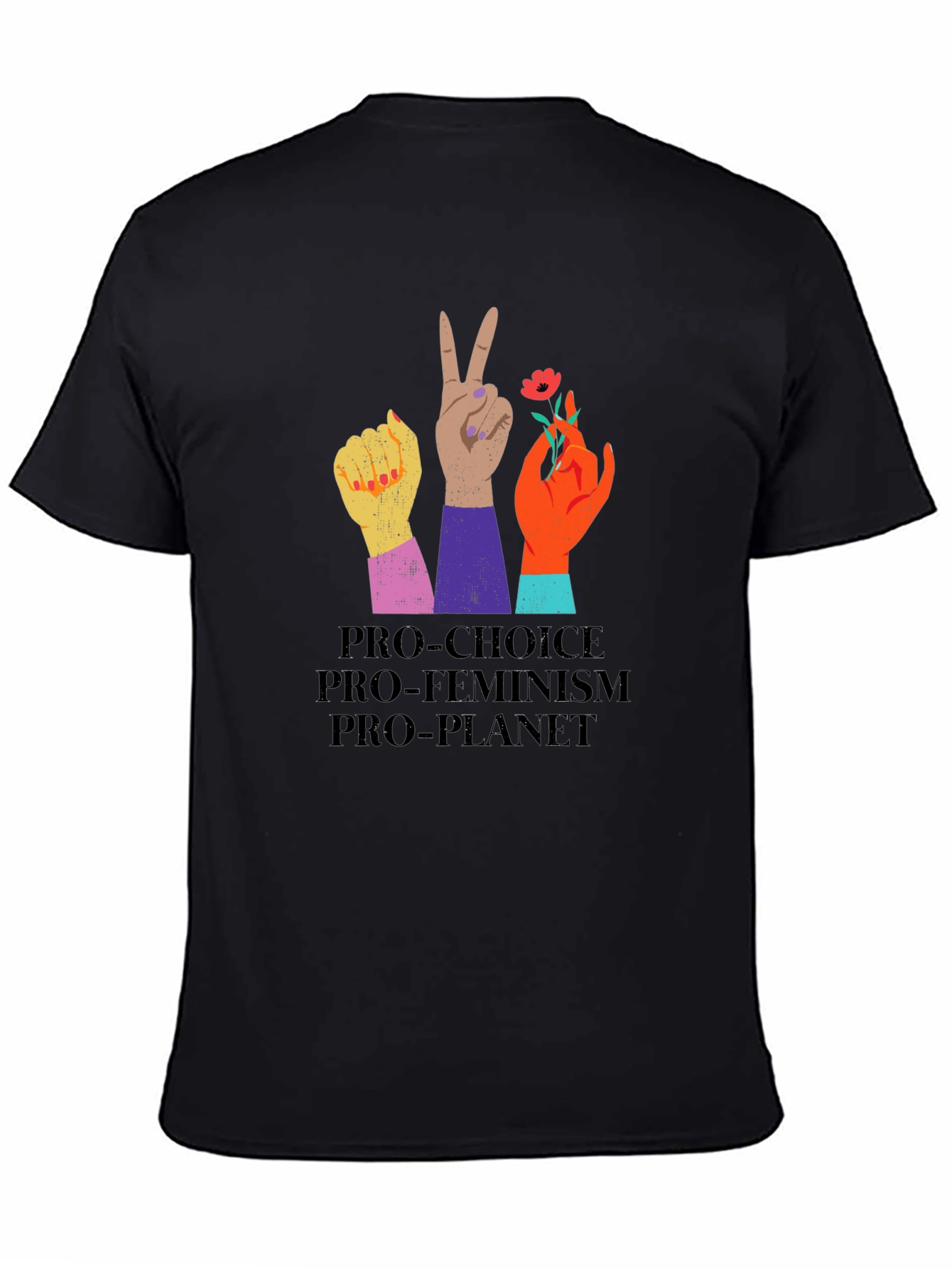 Pro-Choice Feminist Planet Tee