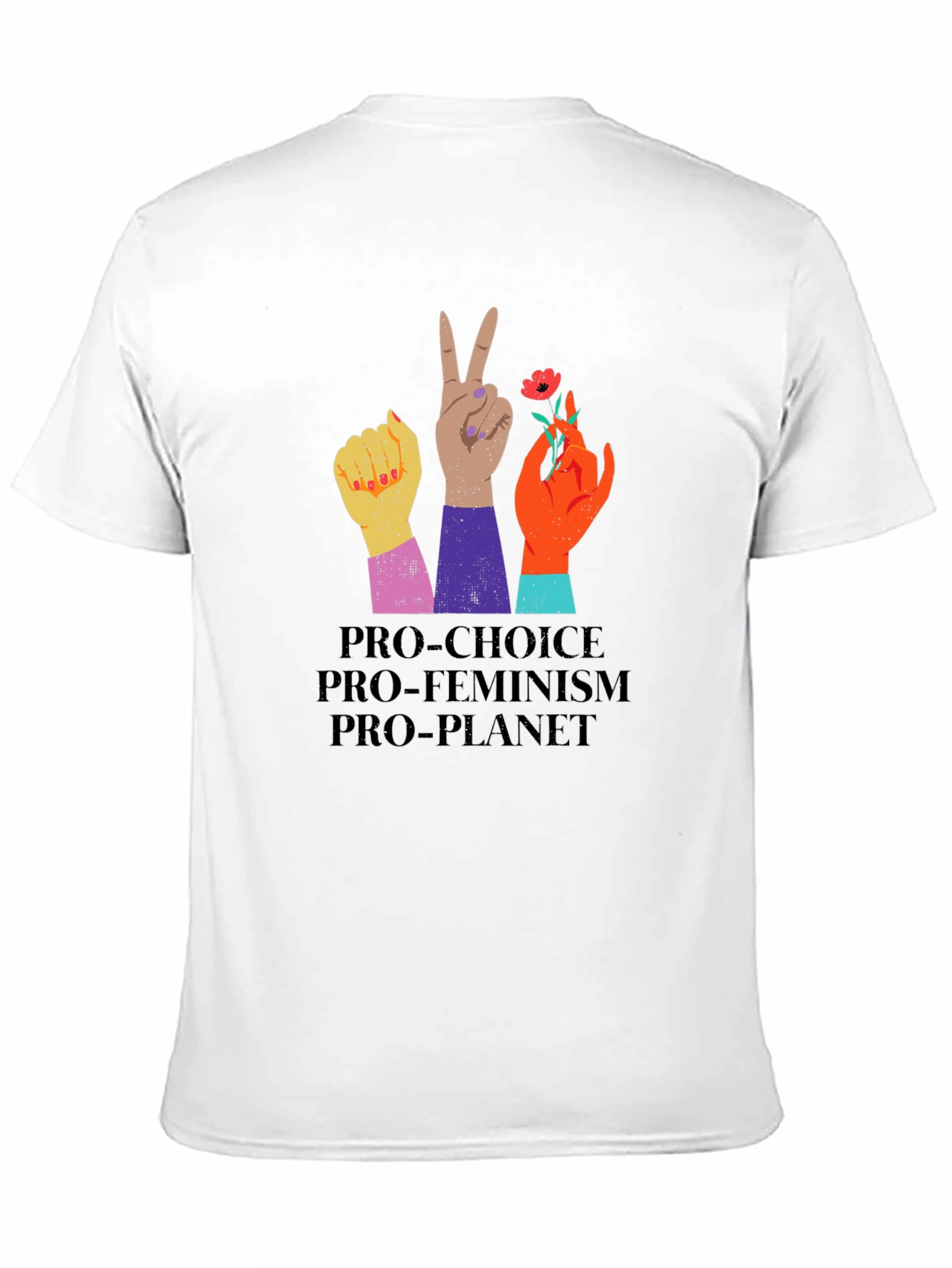Pro-Choice Feminist Planet Tee