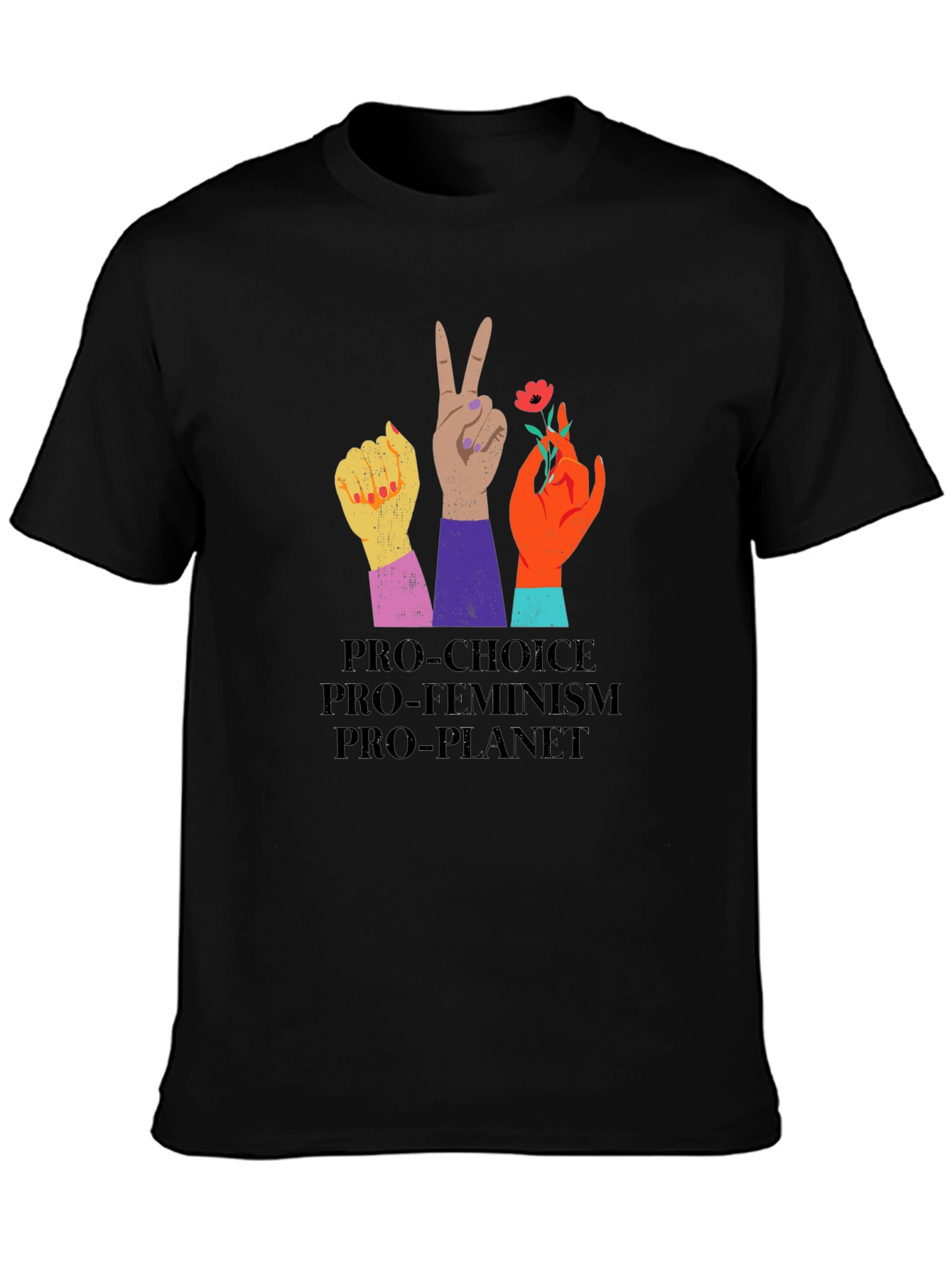 Pro-Choice Feminist Planet Tee