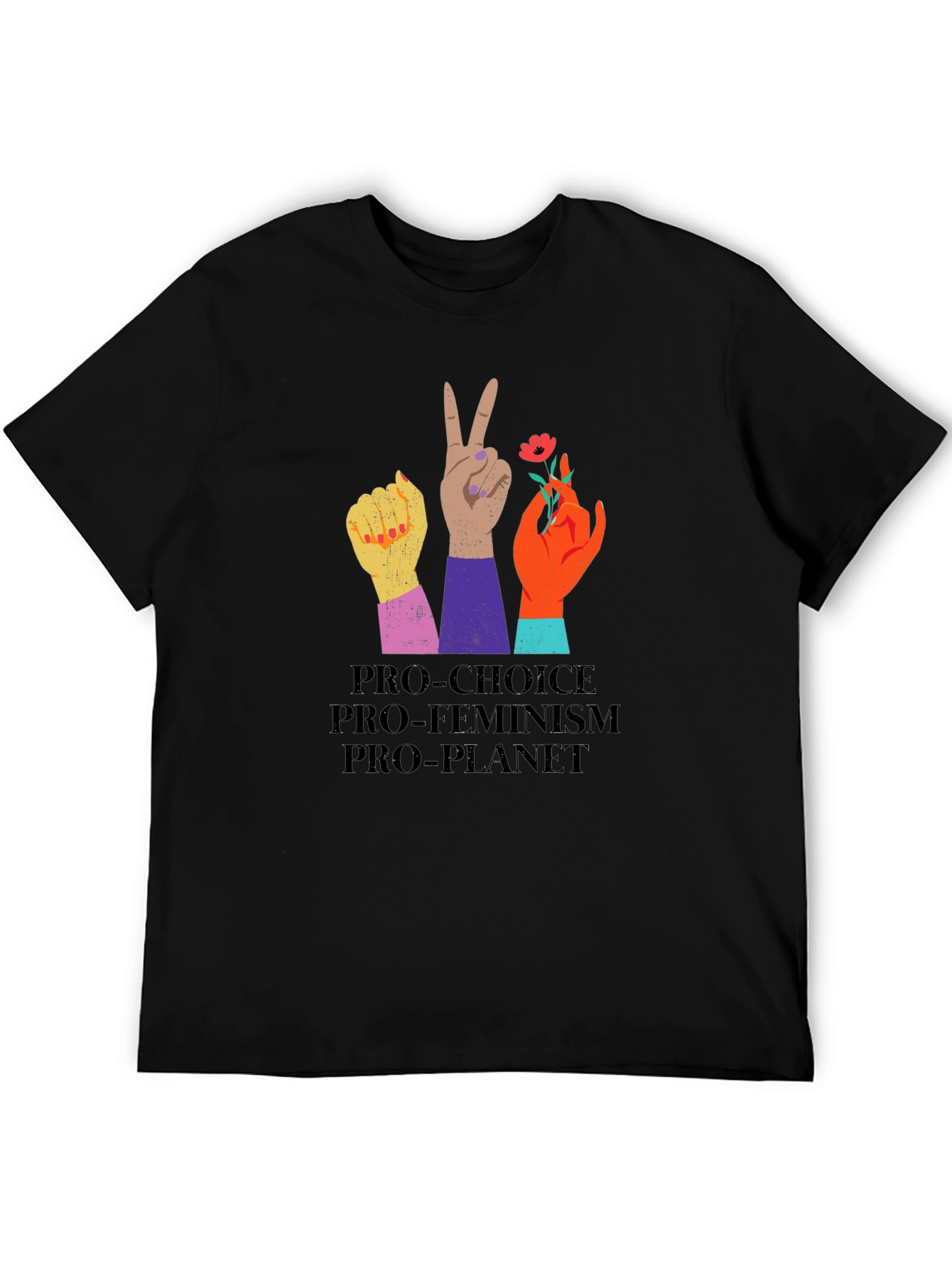Pro-Choice Feminist Planet Tee