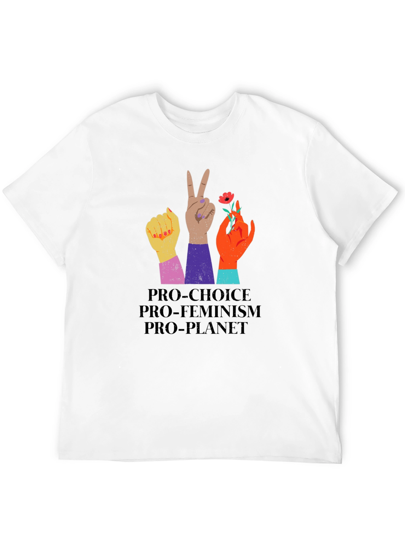 Pro-Choice Feminist Planet Tee