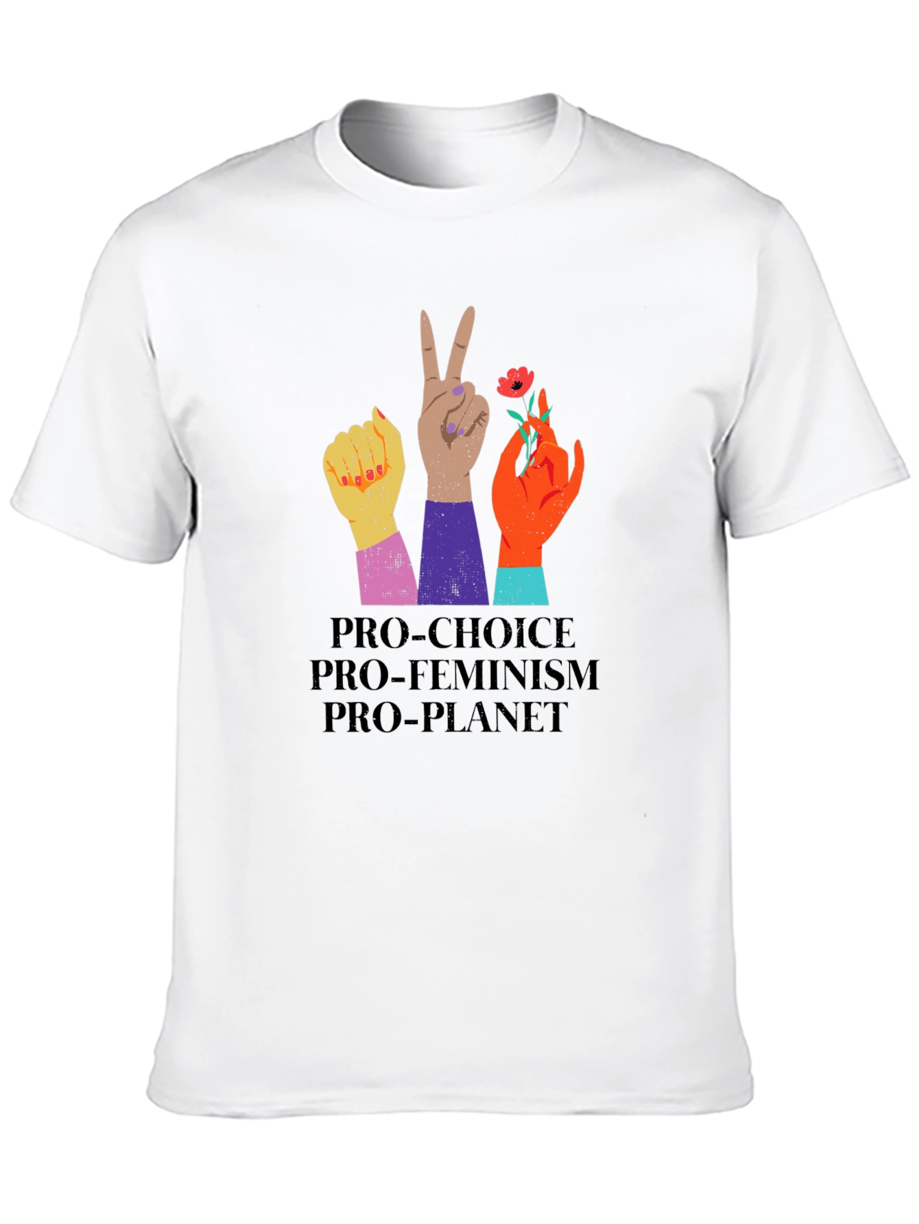 Pro-Choice Feminist Planet Tee