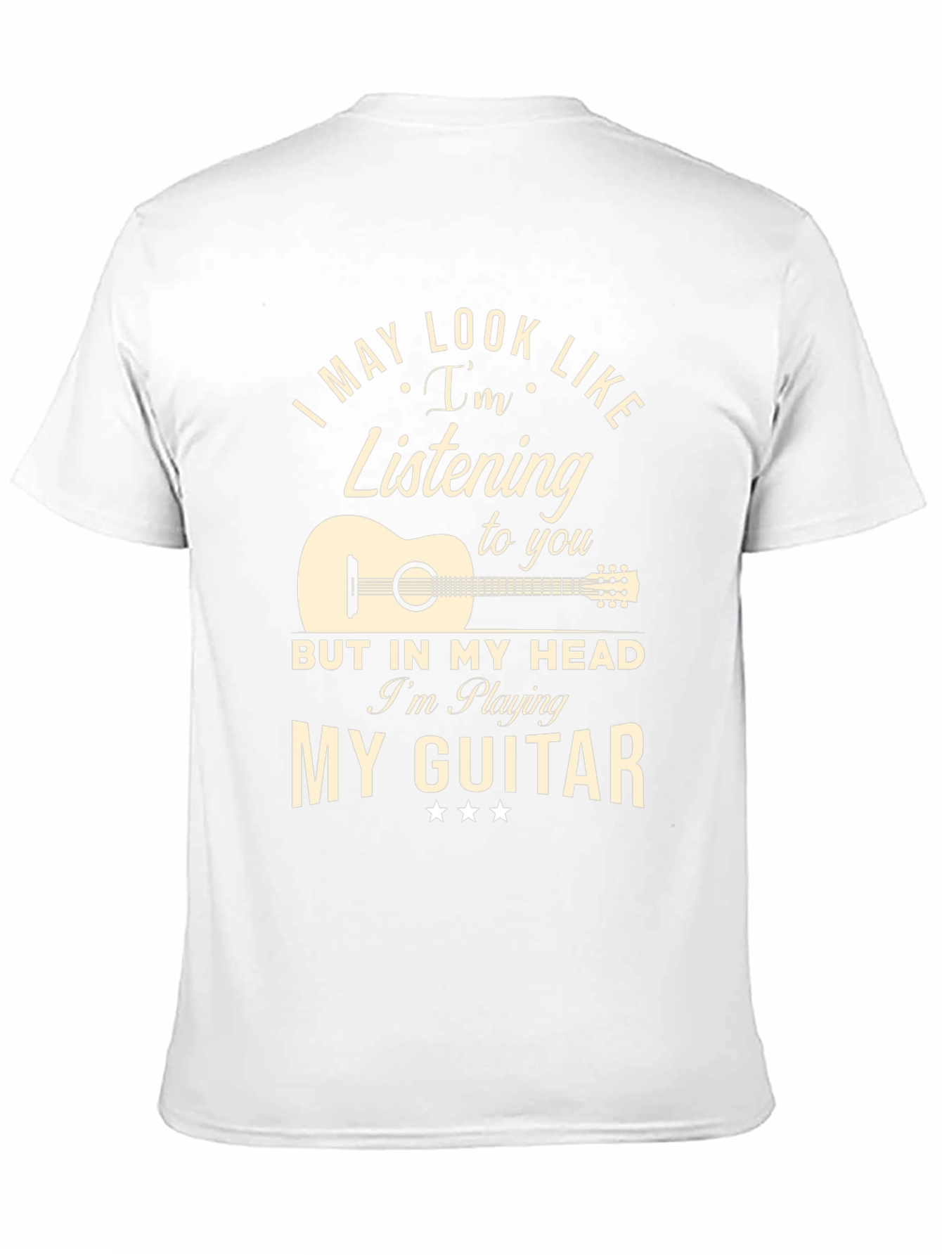 Guitar Lover T-Shirt - Im Playing My Guitar