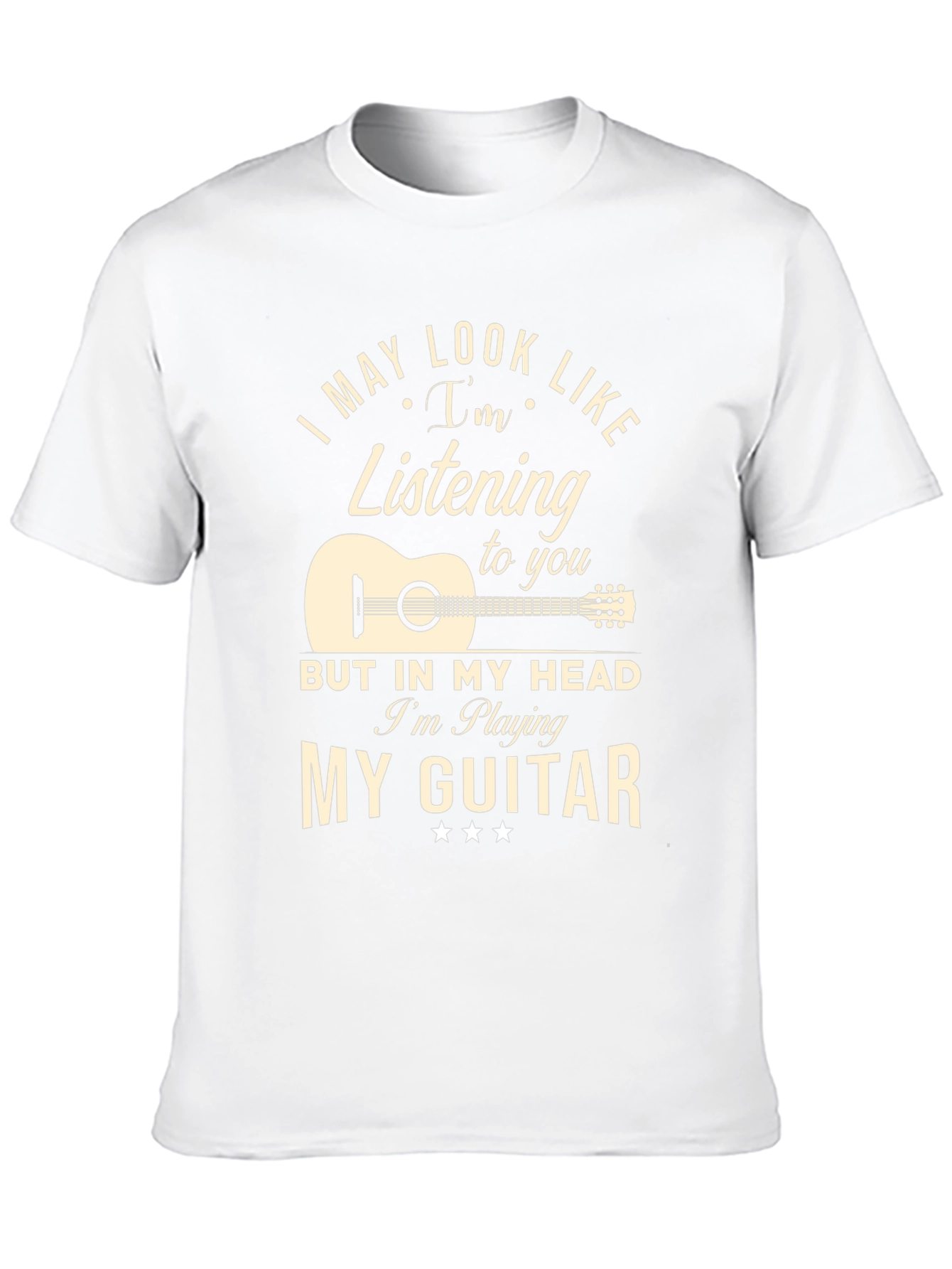 Guitar Lover T-Shirt - Im Playing My Guitar