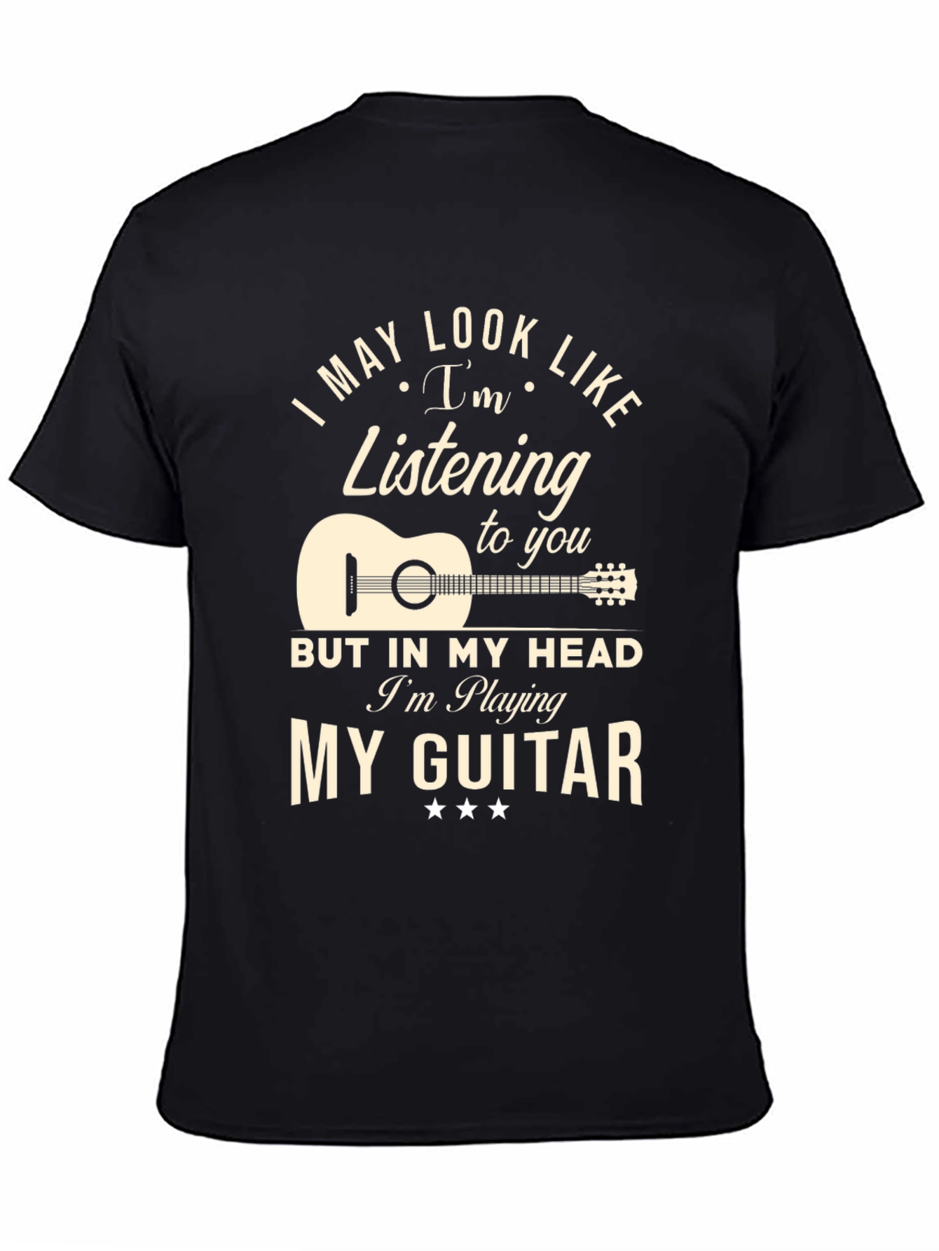 Guitar Lover T-Shirt - Im Playing My Guitar