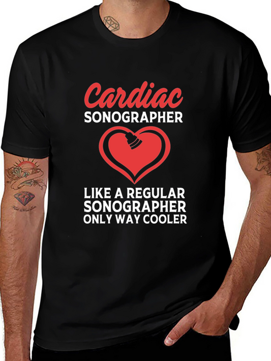 Cardiac Sonographer T-Shirt - Cool & Comfortable Tee