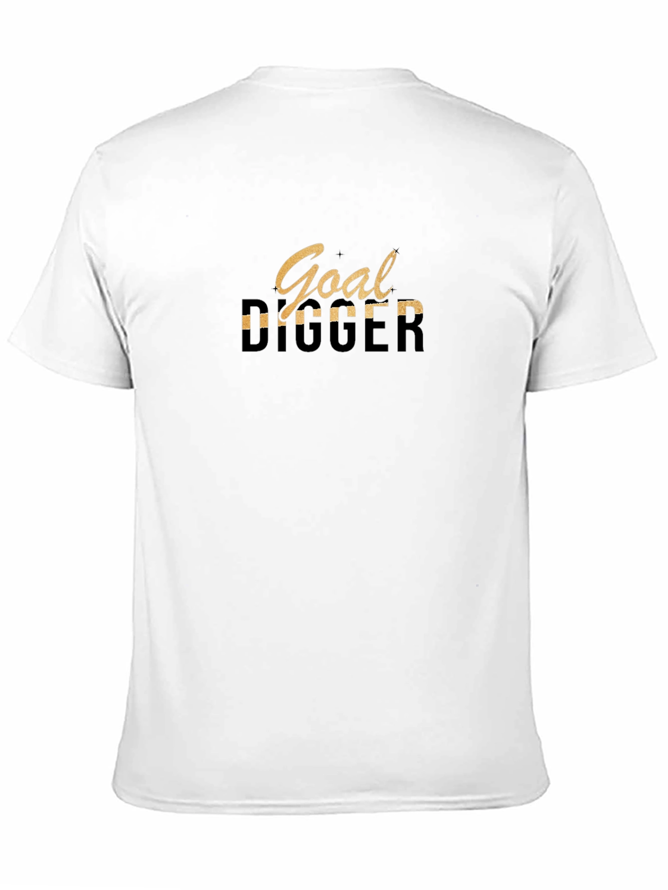 Goal Digger Graphic Black T-Shirt