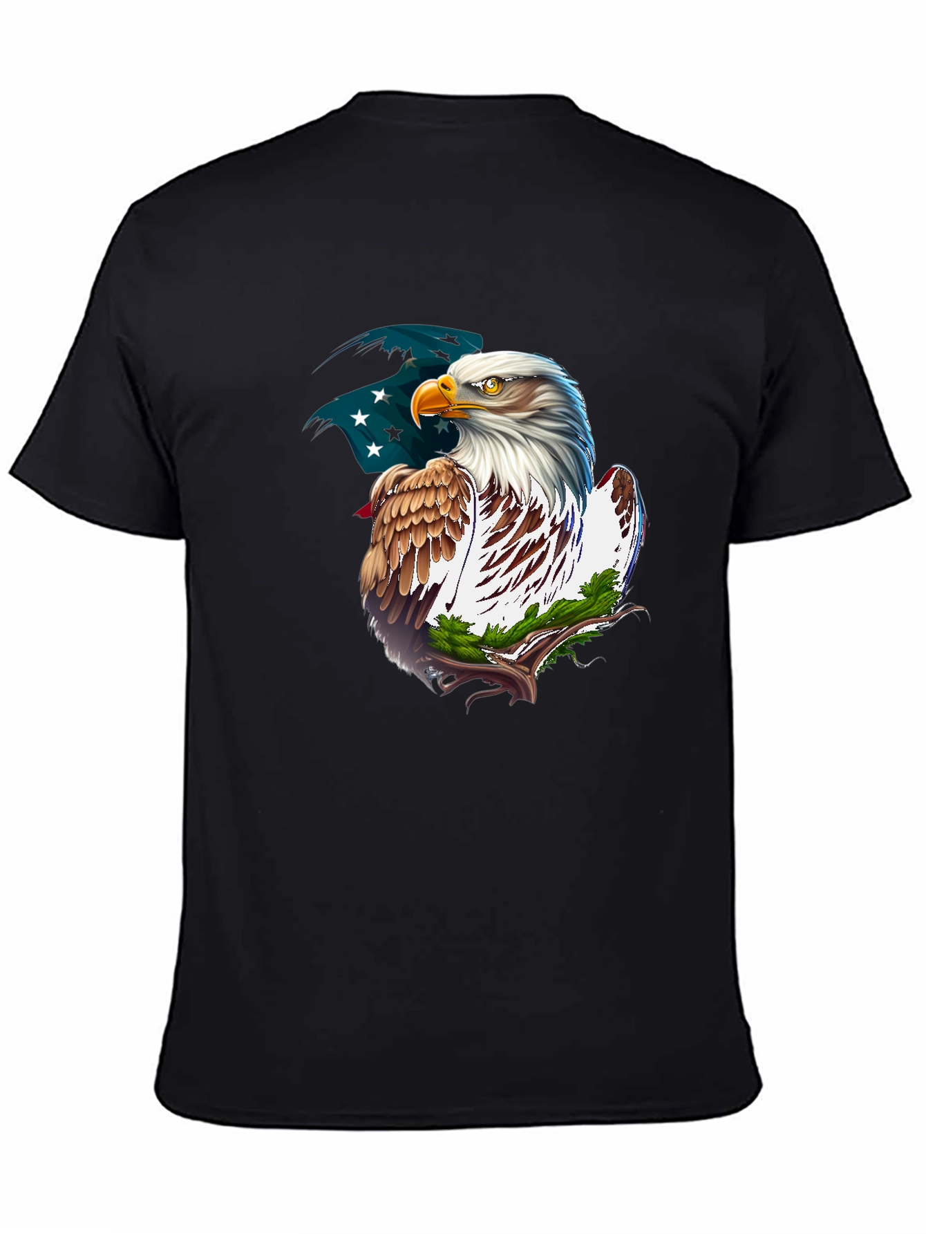 American Eagle Graphic T-Shirt Patriotic Tee
